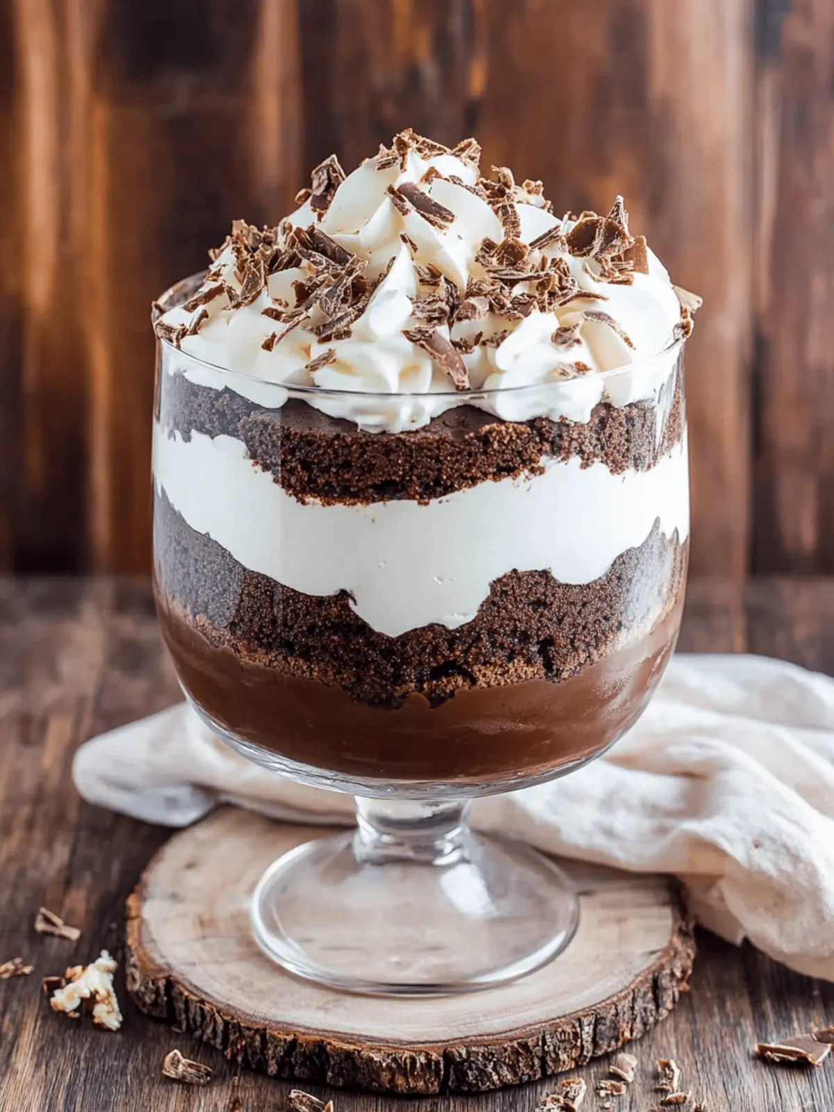 Decadent Brownie Trifle: A Layered Chocolate Delight 3 Brownie Trifle