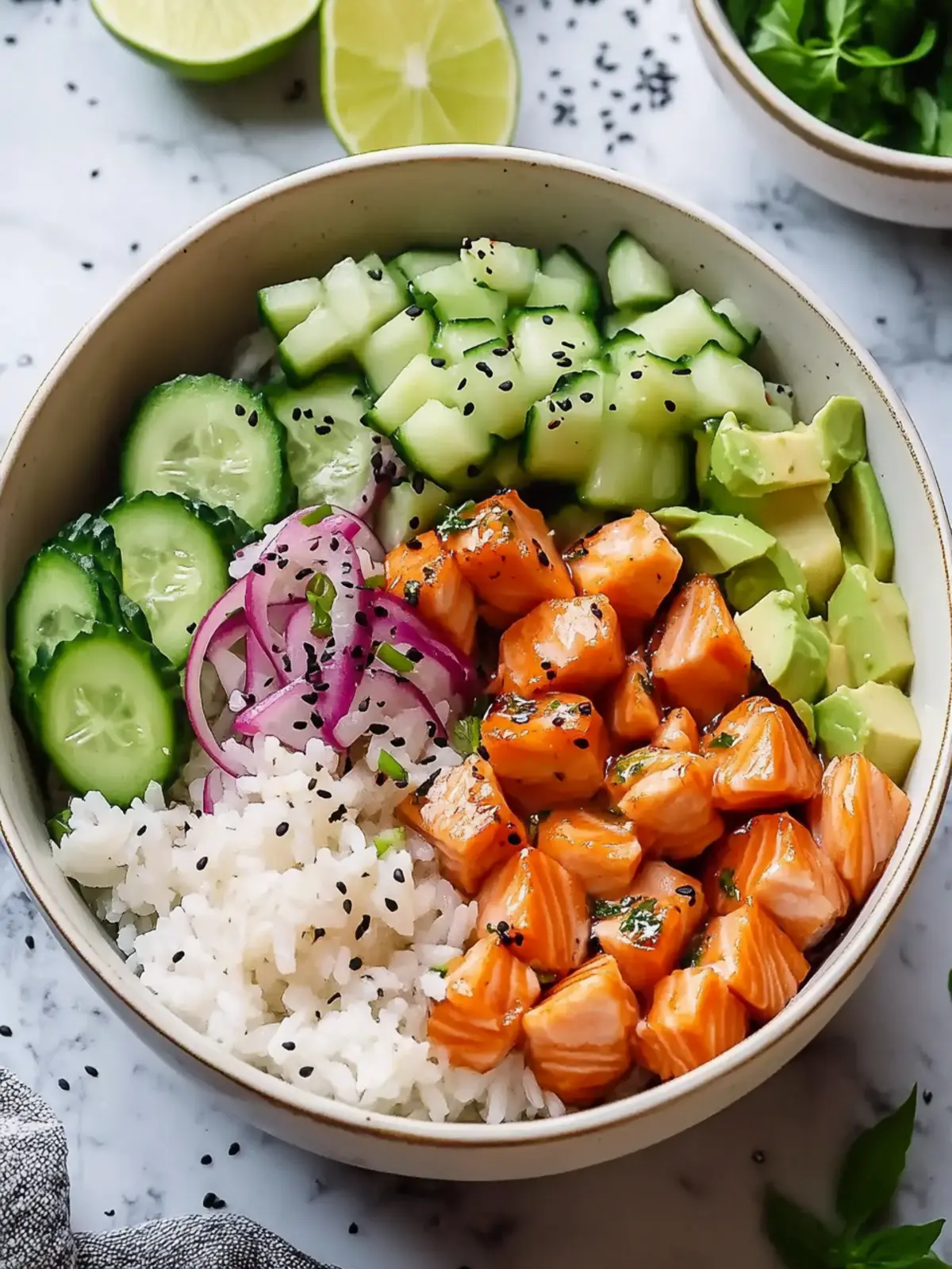 Irresistible Tasty Salmon Rice Bowl You ll Crave for Dinner 2 Tasty Salmon Rice Bowl