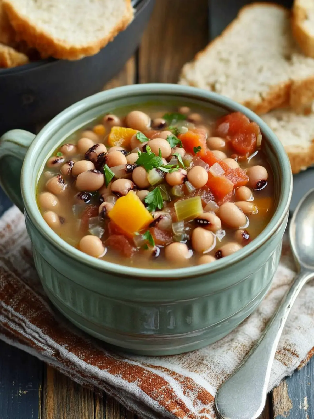 Warm Up with Slow Cooker Black-Eyed Pea Soup Delight 4 Slow Cooker Black-Eyed Pea Soup