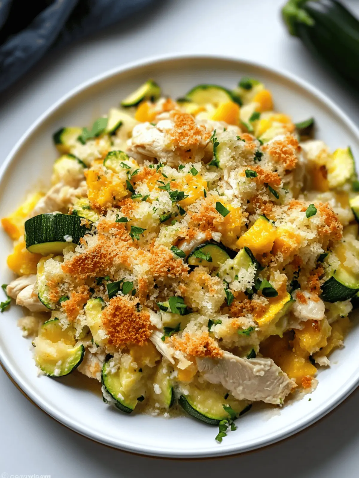 Rotisserie Chicken Zucchini Casserole: A Cozy Family Favorite 4 Rotisserie Chicken Zucchini Casserole