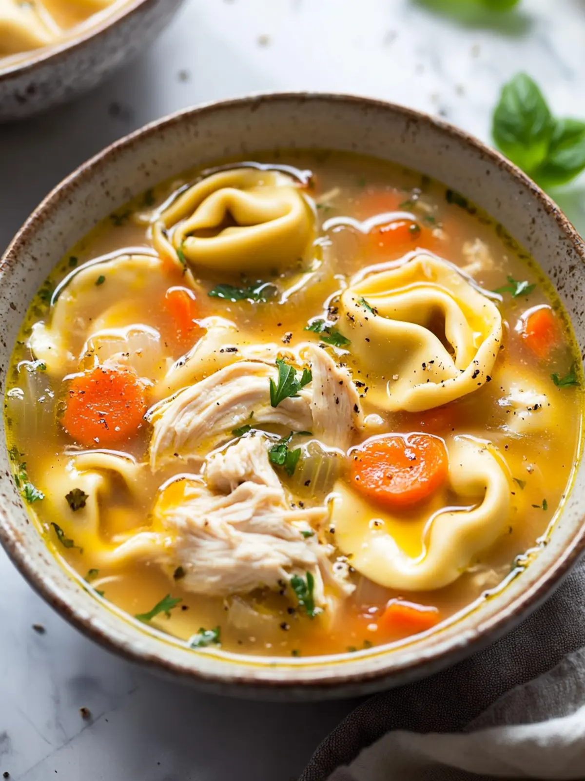 Cozy Chicken Tortellini Soup for Ultimate Comfort Food 2 Chicken Tortellini Soup