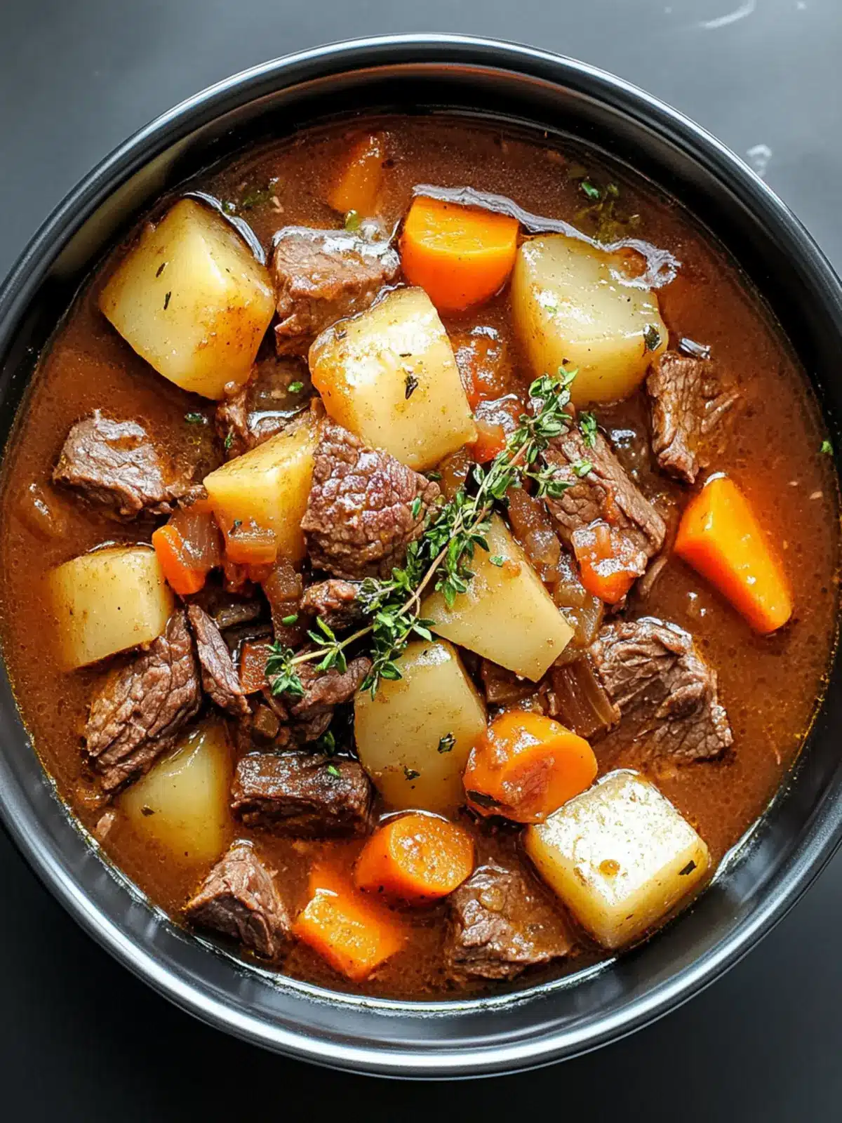 Crockpot Beef Stew: Comforting Dinner Made Easy at Home 4 Crockpot Beef Stew