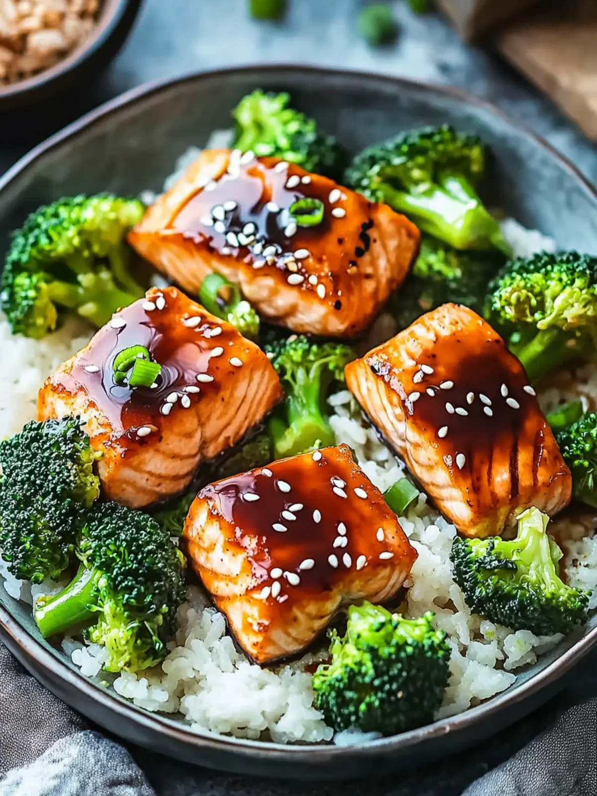 Baked Teriyaki Salmon with Broccoli: A Quick Gourmet Delight 3 Baked Teriyaki Salmon with Broccoli