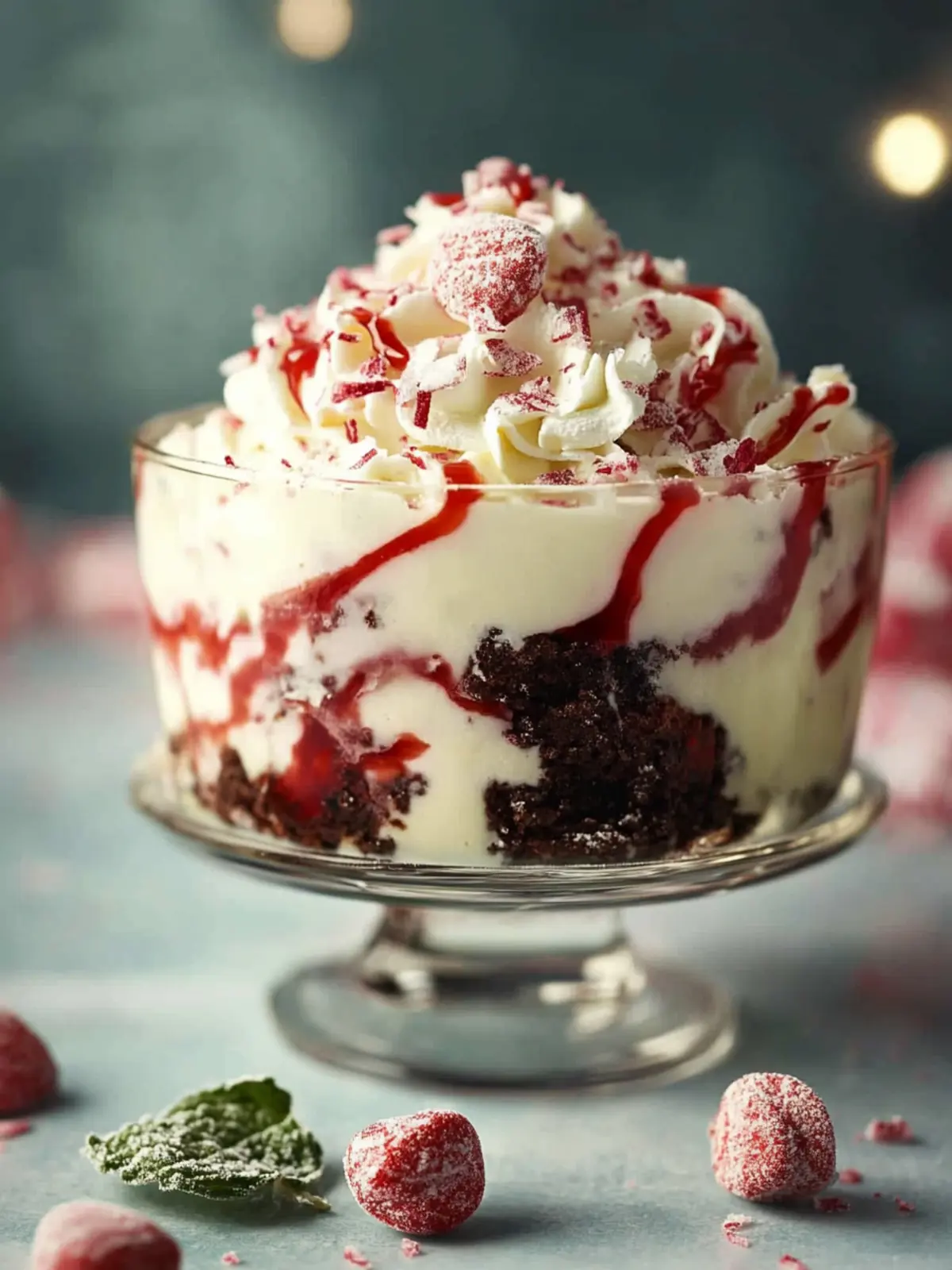 Delicious Peppermint Trifle to Wow Your Holiday Guests 3 Peppermint Trifle