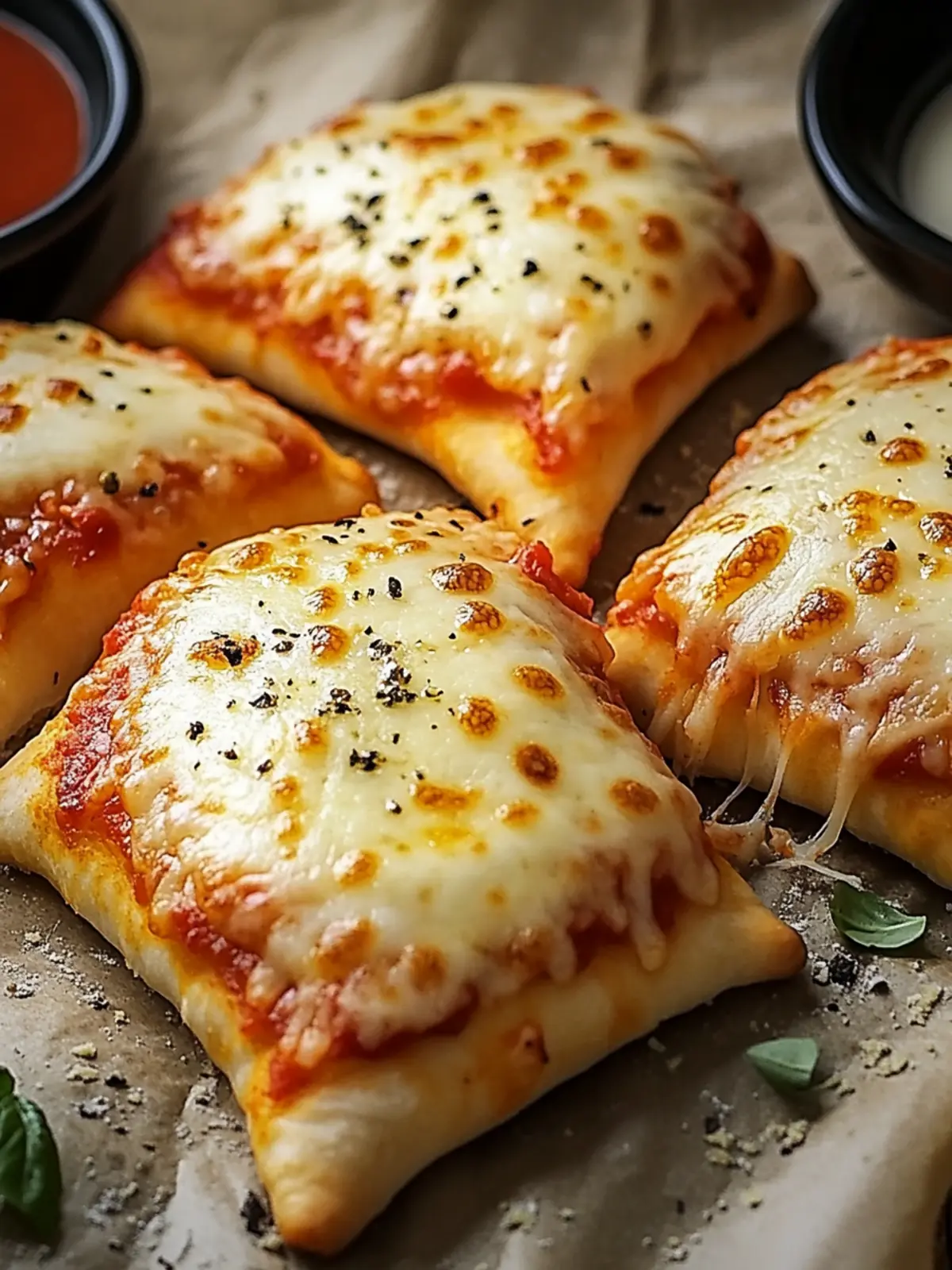 Cheesy Pizza Pockets: A Homemade Delight for All Ages 2 Cheesy Pizza Pockets