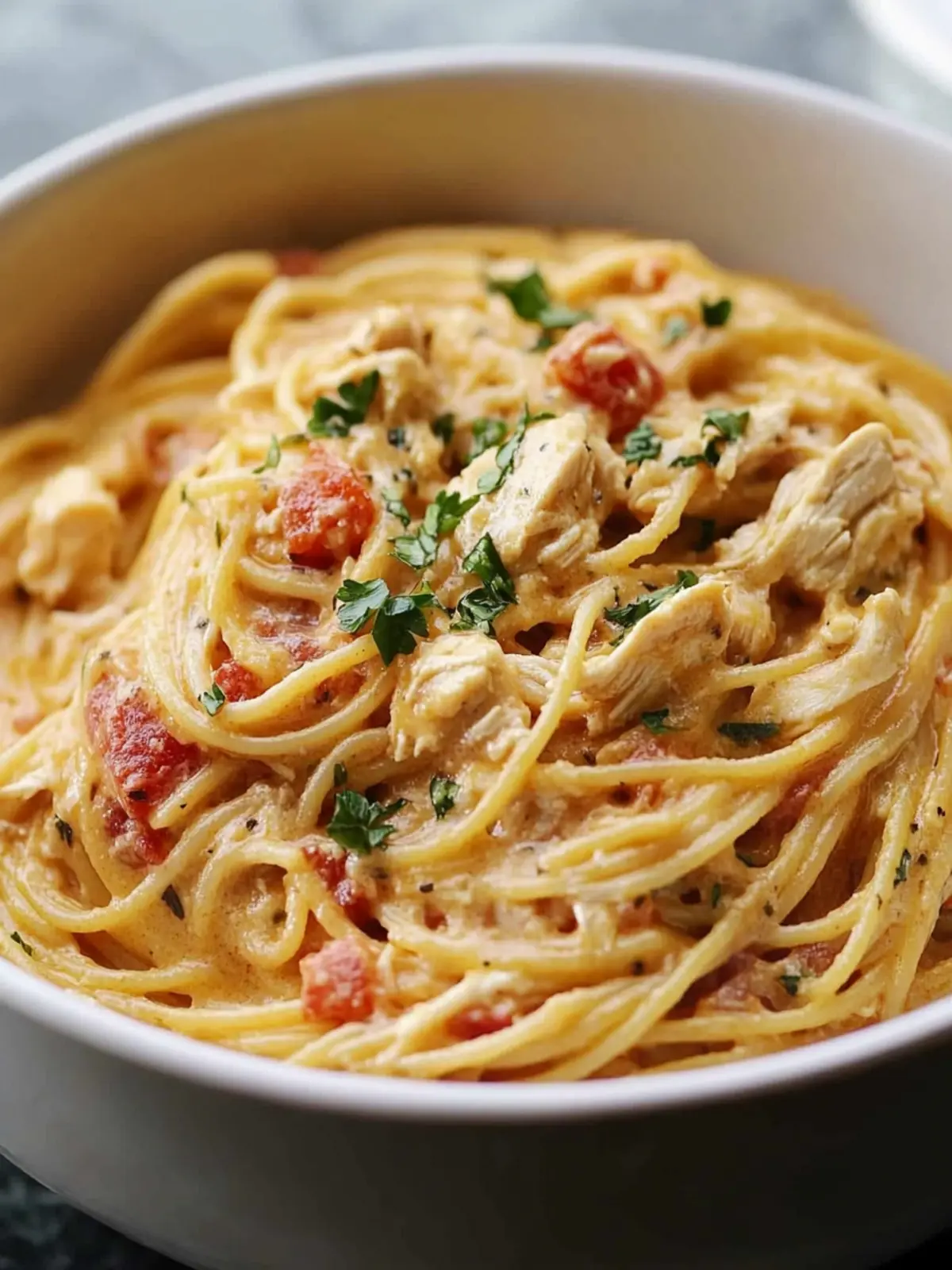 CrockPot Chicken Spaghetti: Comfort Food Done Right 2 CrockPot Chicken Spaghetti