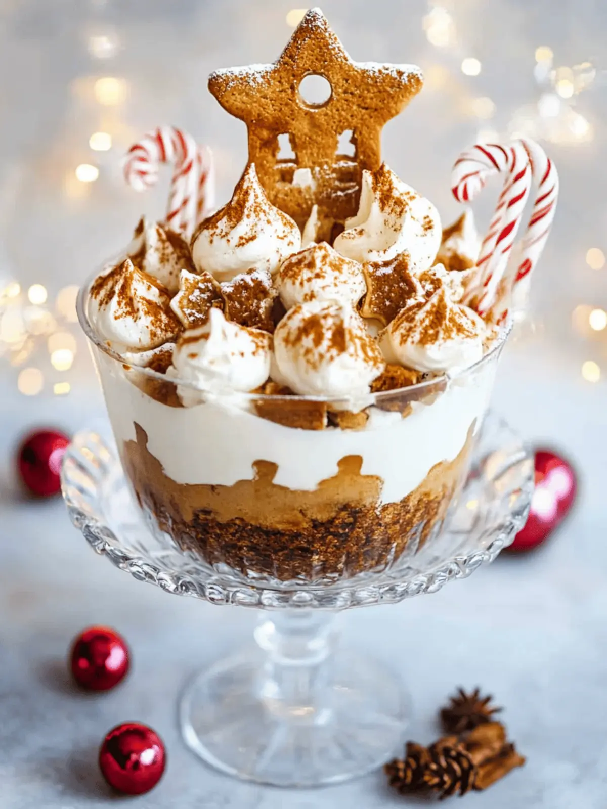 Gingerbread Trifle: Easy, No-Bake Delight for Your Holidays 2 Gingerbread Trifle