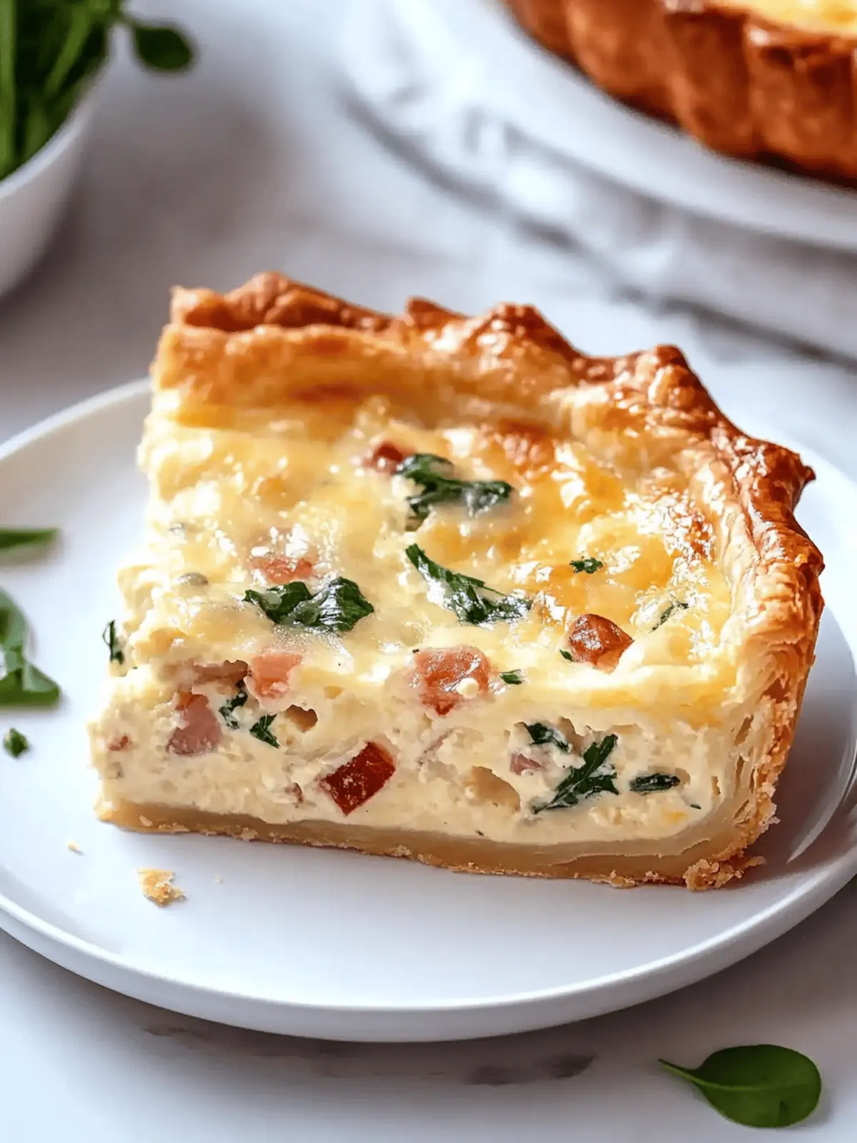 Creamy Puff Pastry Quiche Lorraine Your Perfect Brunch Gem 2 Creamy Puff Pastry Quiche Lorraine
