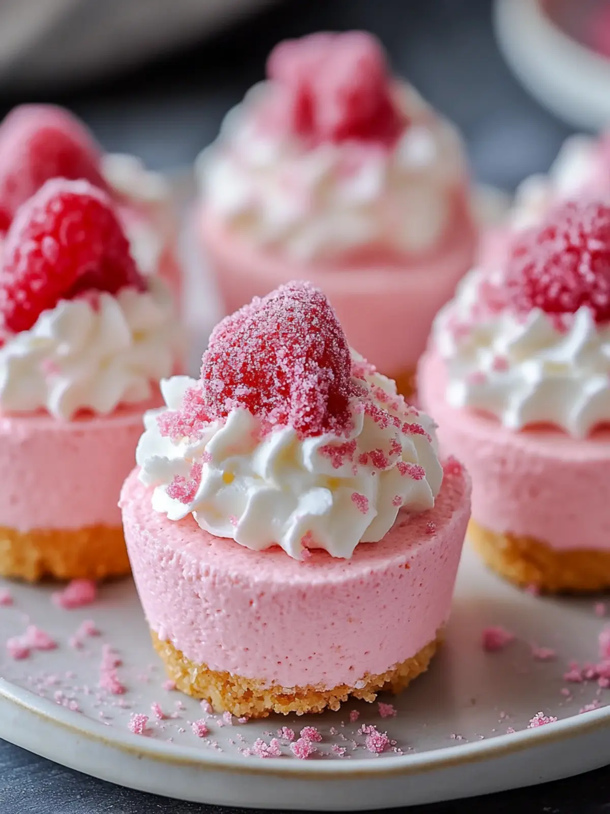 Irresistible No-Bake Pink Velvet Cheesecake Bites Recipe 4 No-Bake Pink Velvet Cheesecake Bites