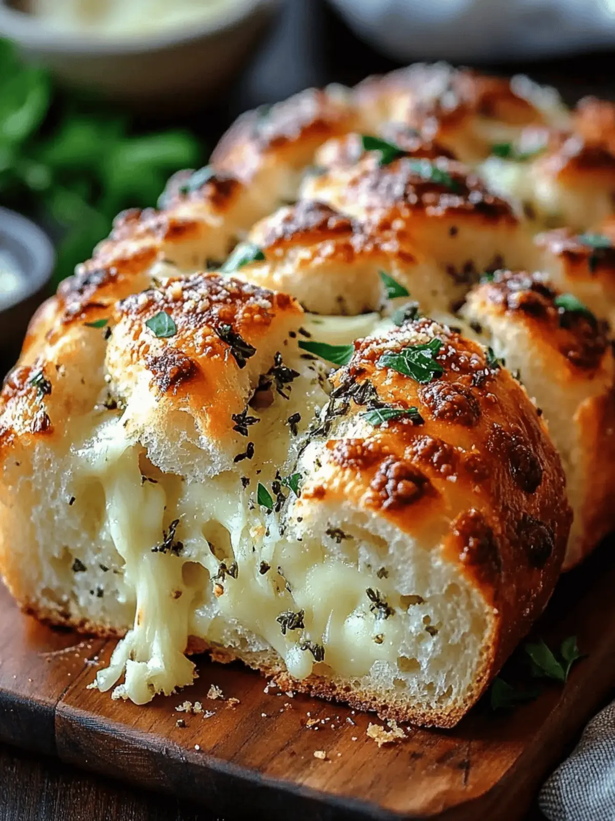 Melt-in-Your-Mouth Italian Herb Cheese Bread Recipe 4 Italian Herb Cheese Bread