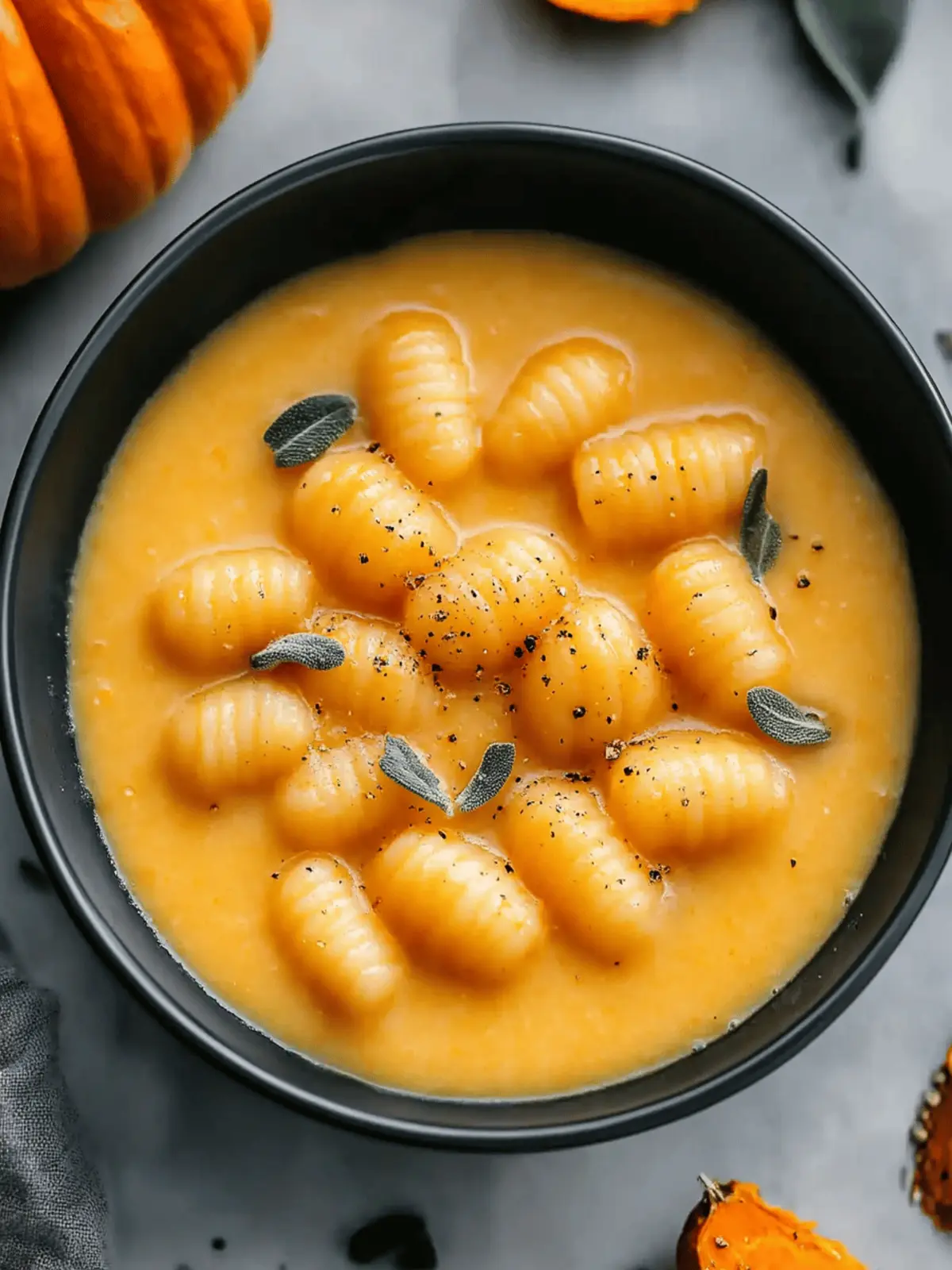 Cozy Up with Tasty Pumpkin Gnocchi Soup This Fall 2 Tasty Pumpkin Gnocchi Soup