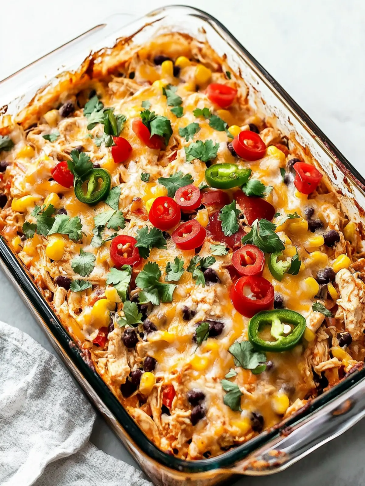 Savory Chicken Burrito Casserole for Cozy Family Nights 4 Chicken Burrito Casserole
