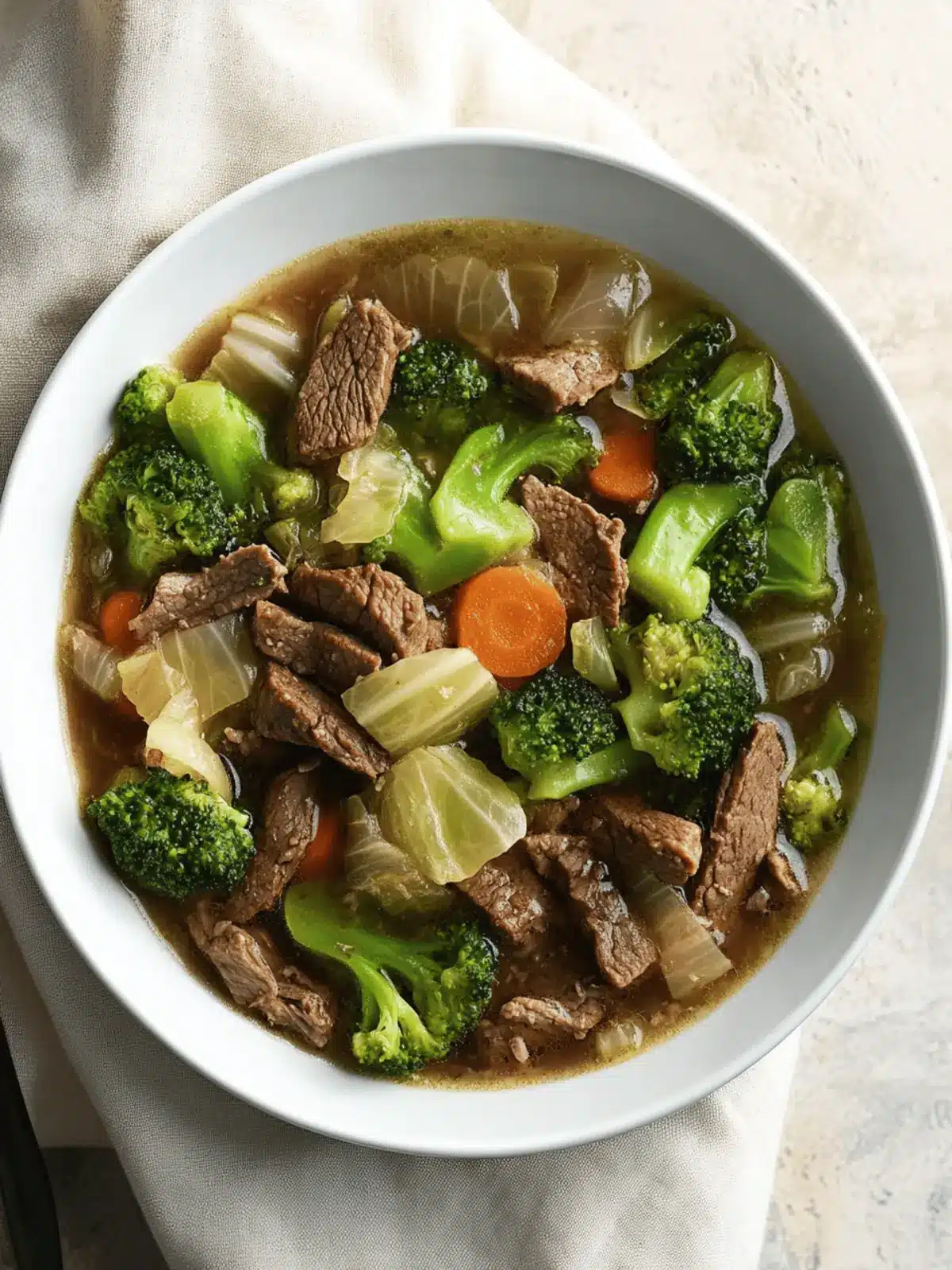 Hearty Beef, Broccoli, and Cabbage Soup for Cozy Nights 2 Beef, Broccoli, and Cabbage Soup