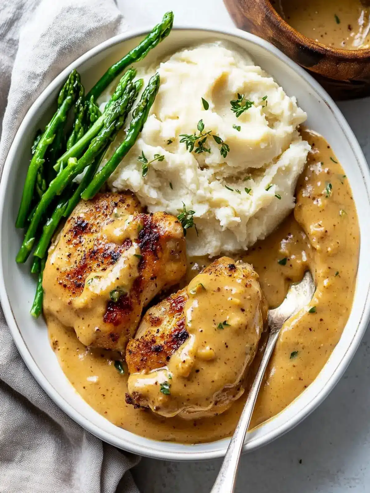 Creamy Garlic Chicken: A Flavorful Twist for Cozy Dinners 2 Creamy Garlic Chicken