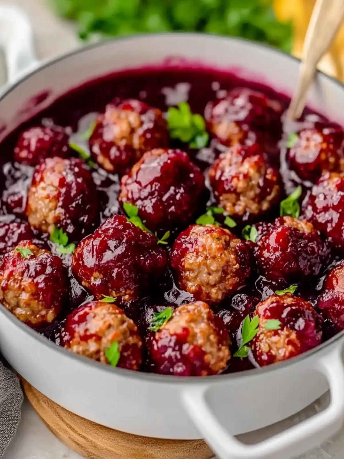 Savory Quick Cranberry Meatballs for Effortless Entertaining 2 Quick Cranberry Meatballs