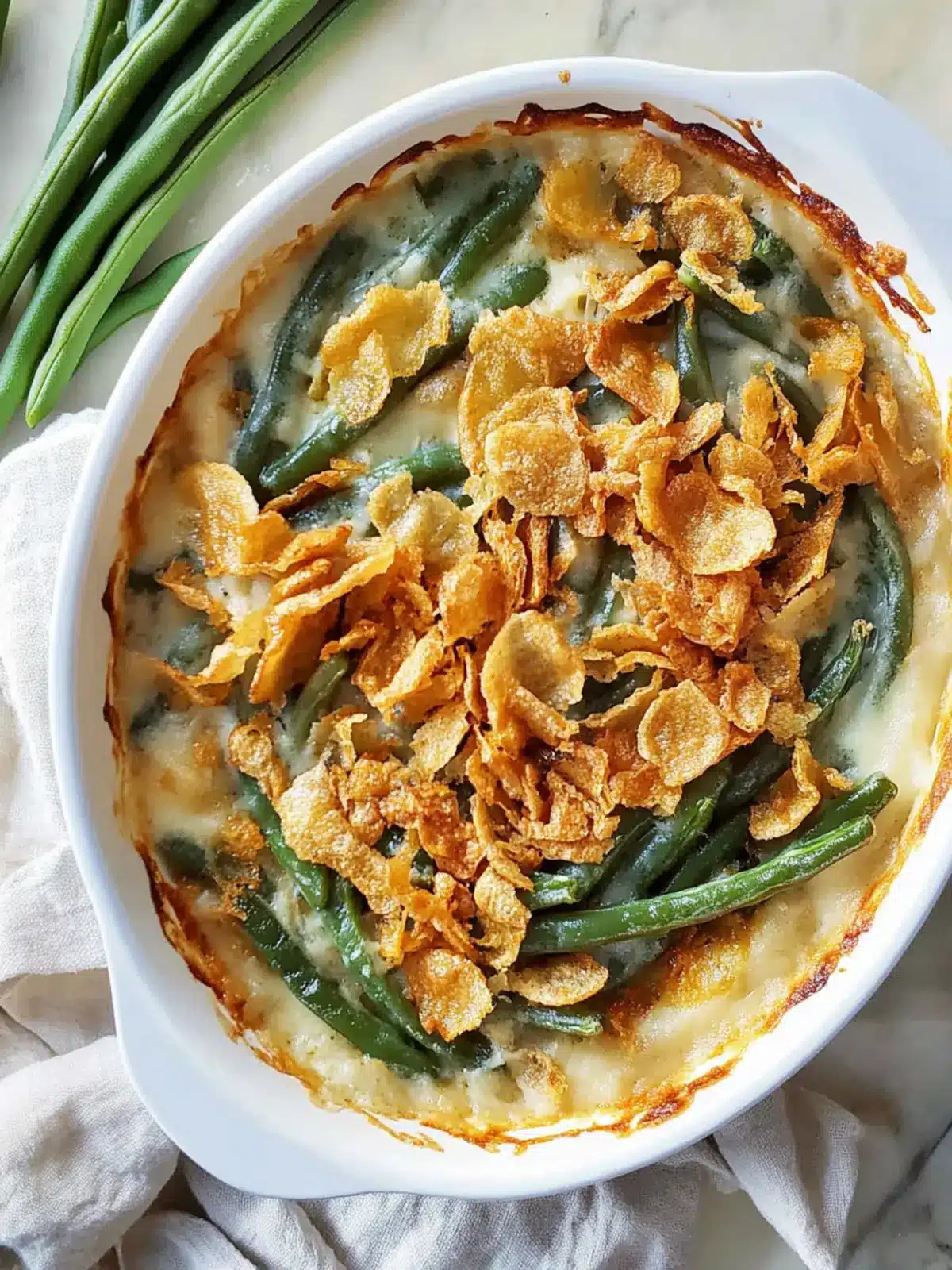 Mouthwatering Green Bean Casserole That Steals the Show 4 Green Bean Casserole