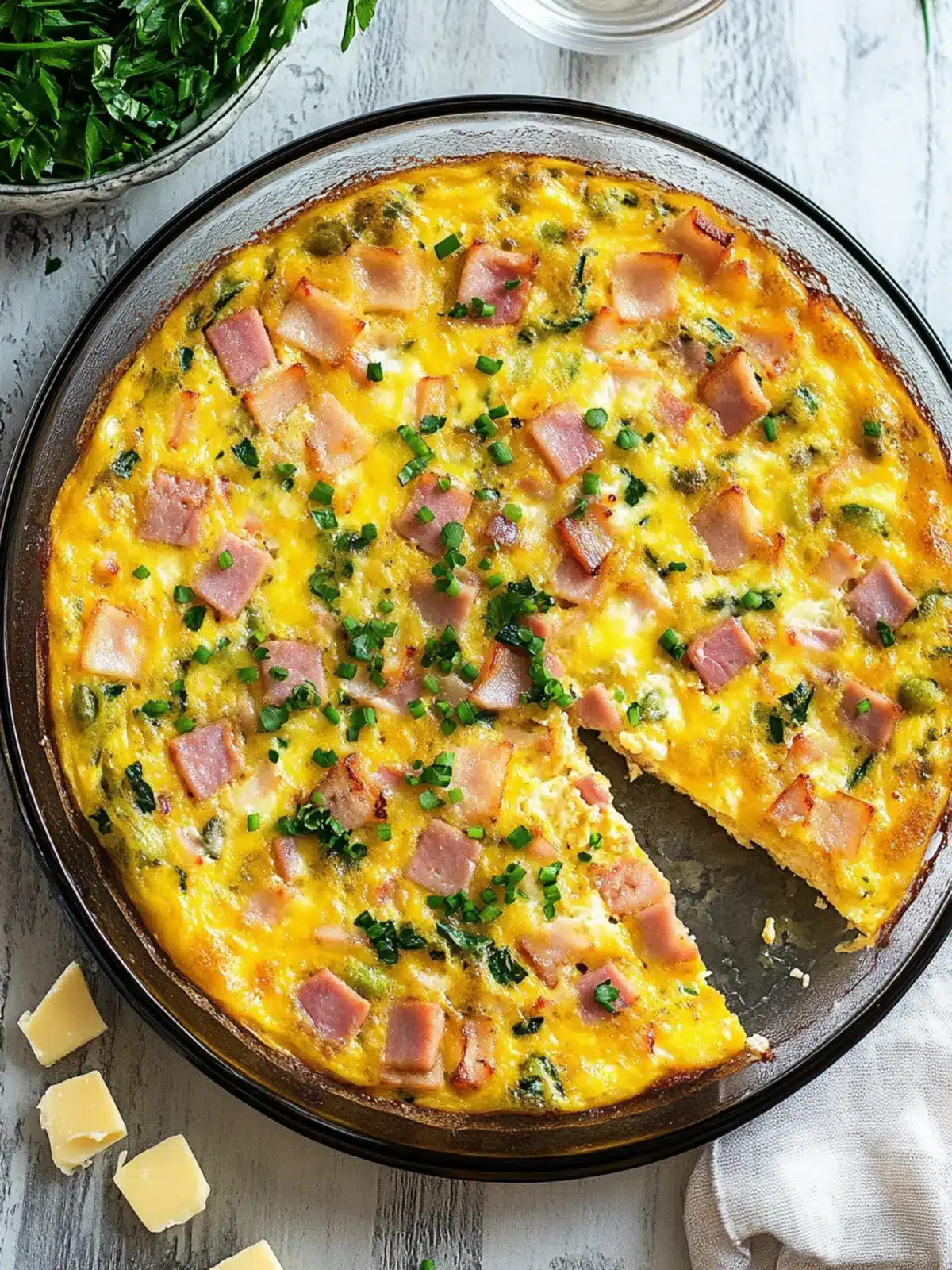 Delicious Ham and Cheese Frittata for Easy Family Brunch 3 Ham and Cheese Frittata