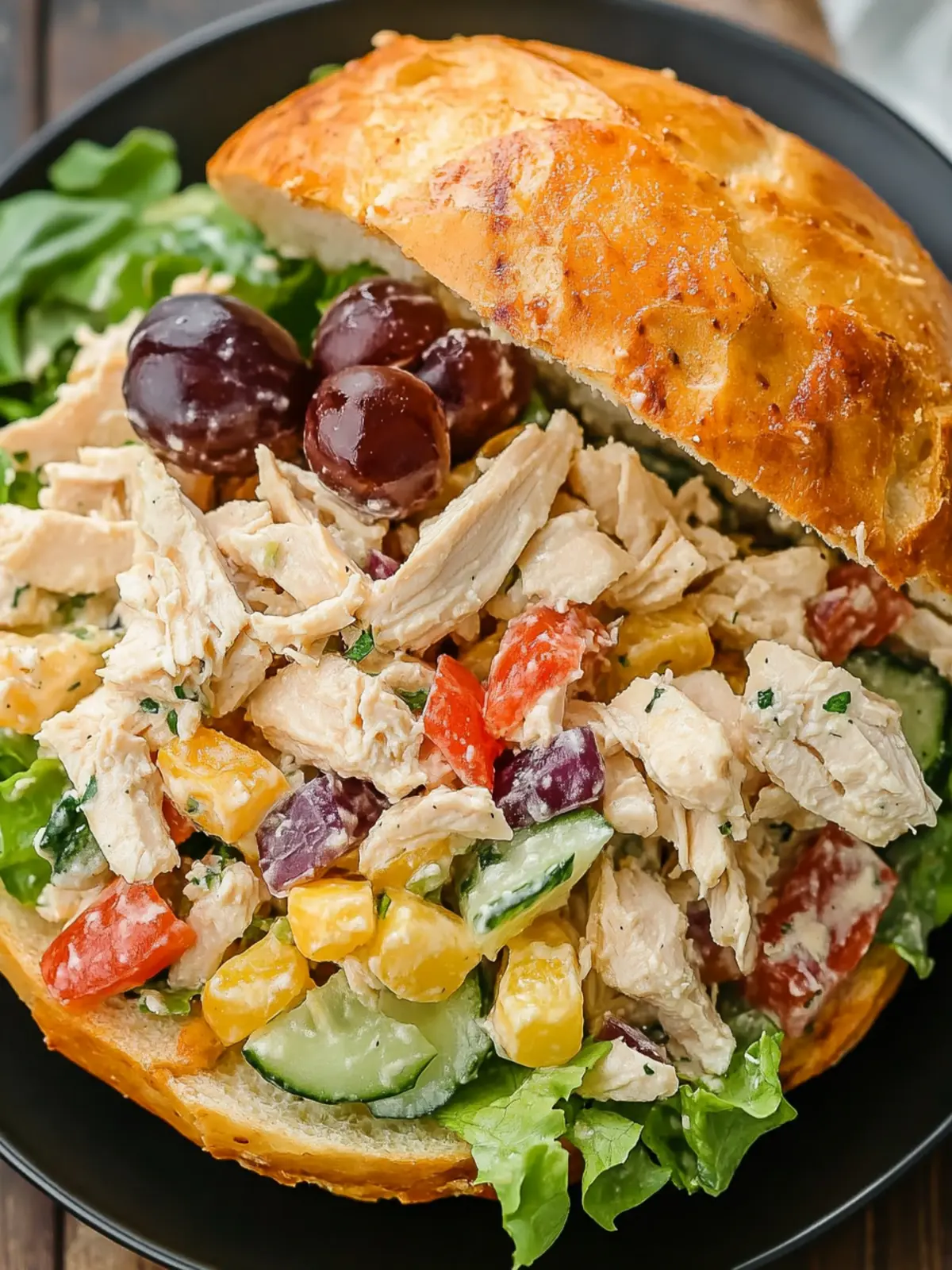 Creamy Crock Pot Chicken Salad with Cranberries Awaits You 4 Crock Pot Chicken Salad