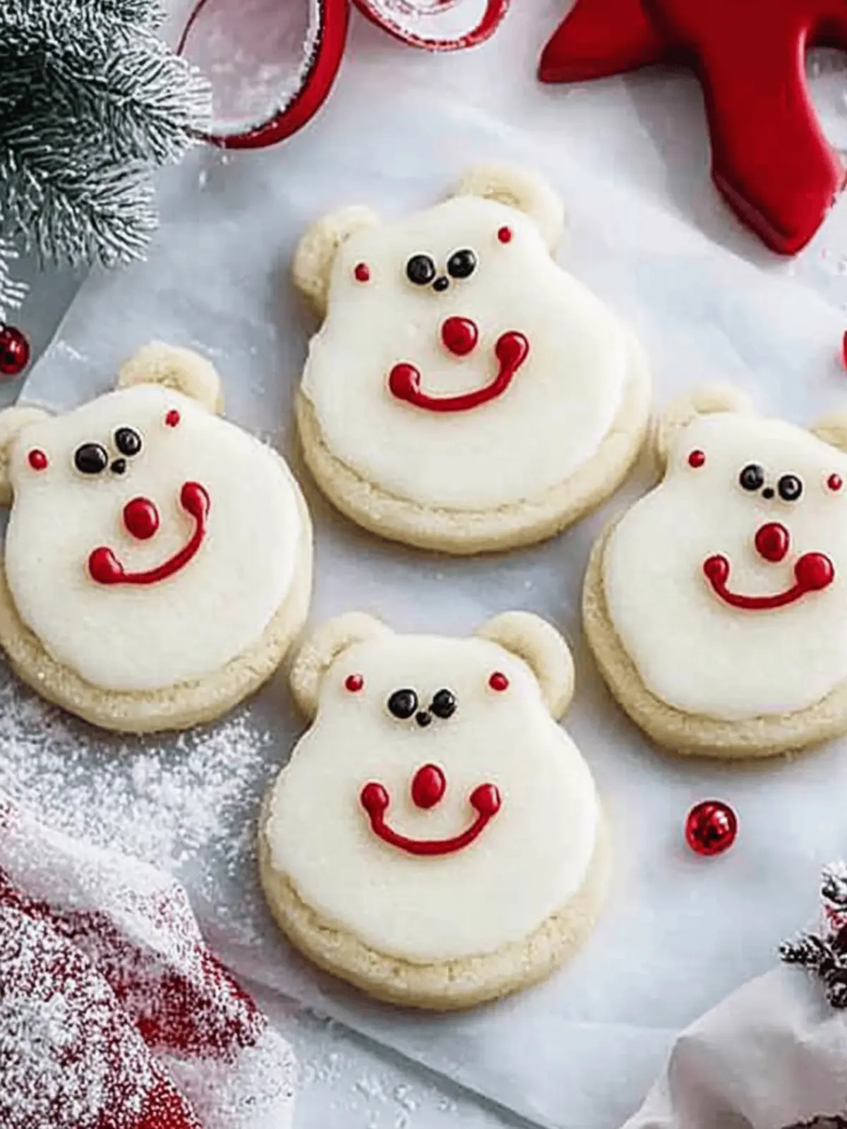 Delicious Polar Bear Cookies: Chewy Fun for the Whole Family 2 Polar Bear Cookies