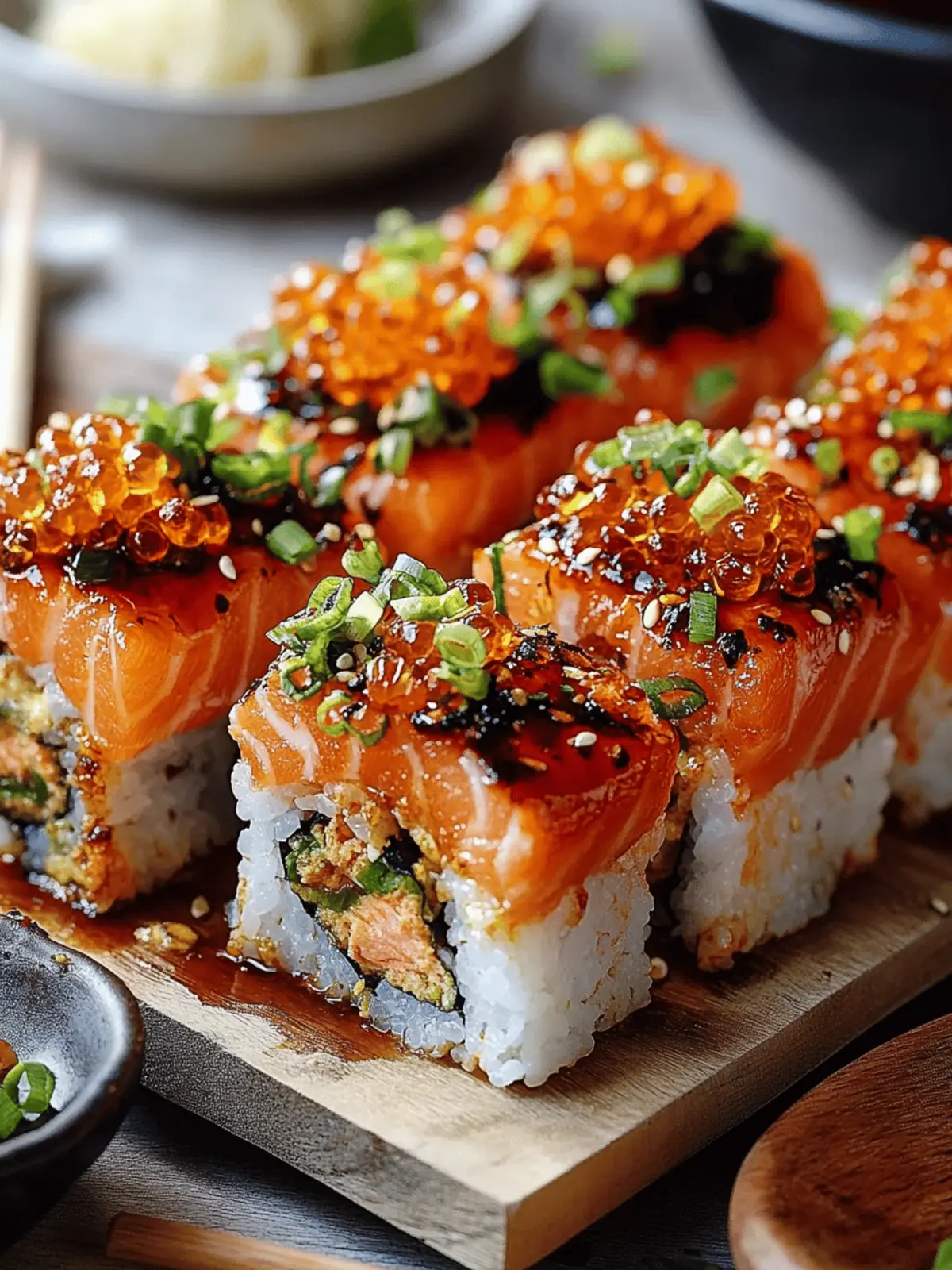 Spicy Salmon Sushi Bake: Easy, Cheesy Comfort Food Delight 3 Spicy Salmon Sushi Bake