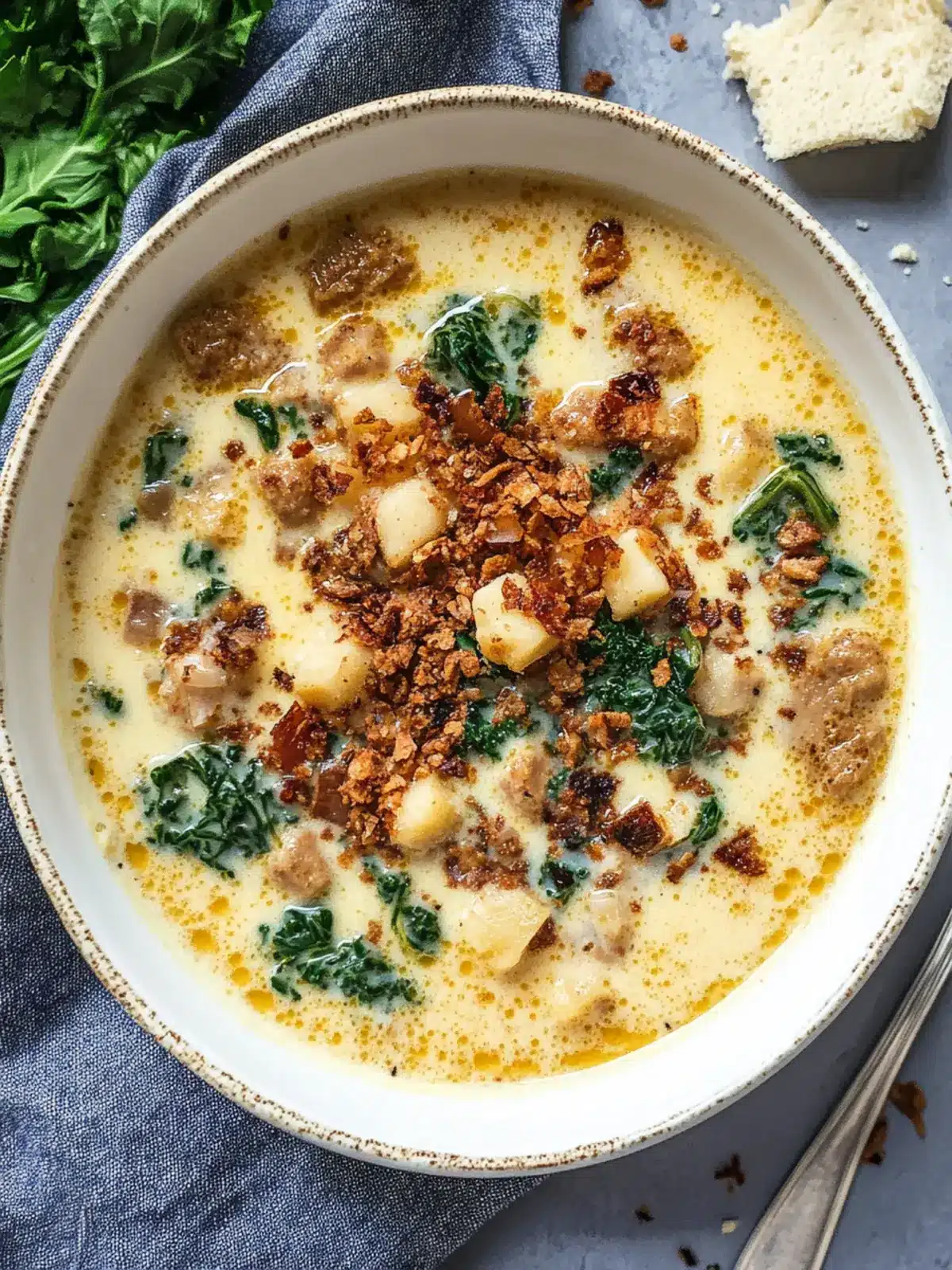 Creamy Vegan Zuppa Toscana to Warm Your Soul 2 Vegan Zuppa Toscana