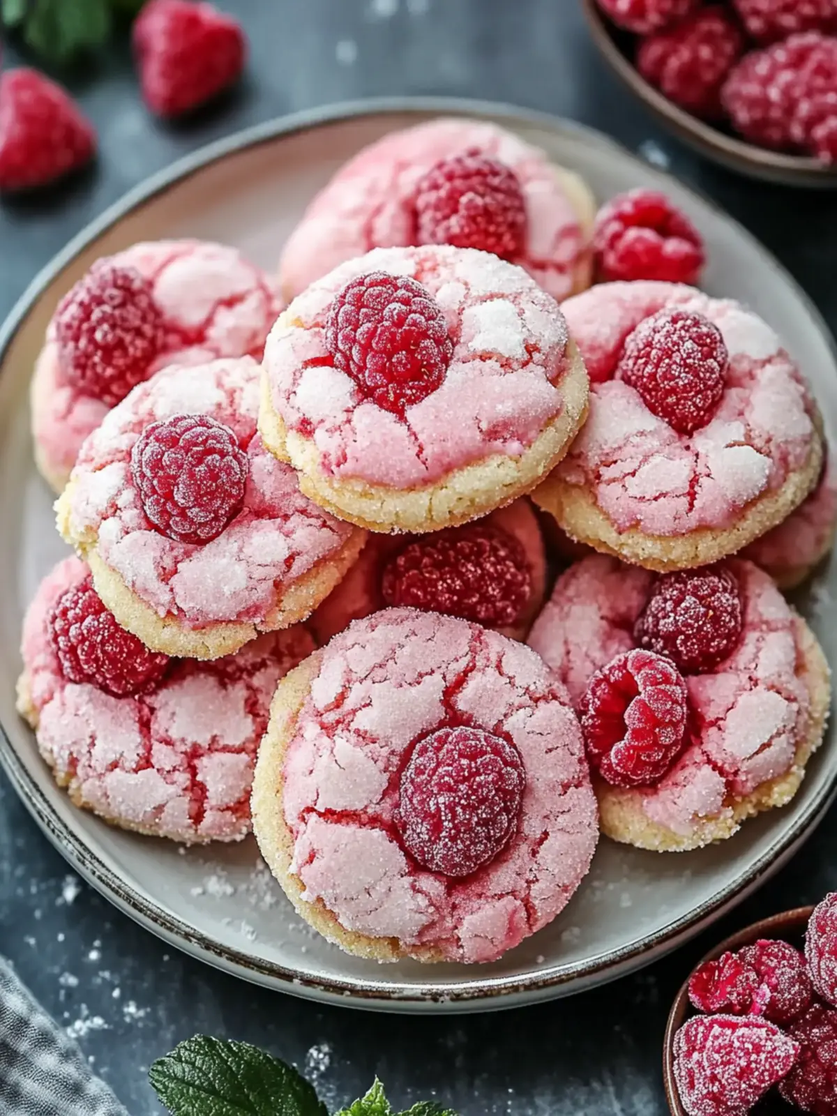 Delicious Raspberry Sugar Cookies with a Sweet Twist 2 Raspberry Sugar Cookies