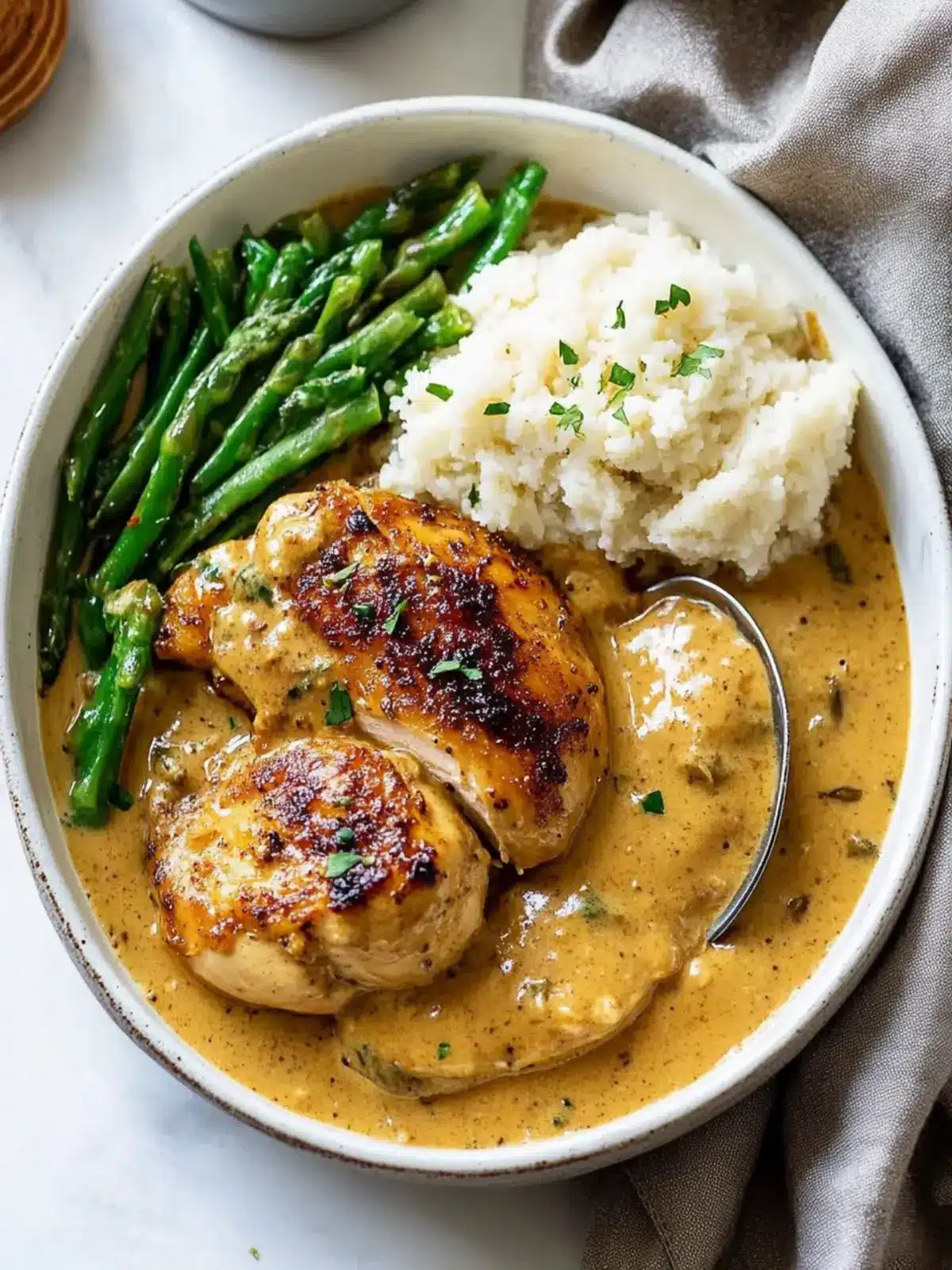 Delicious Creamy Garlic Chicken That Will Impress Anyone 3 Creamy Garlic Chicken