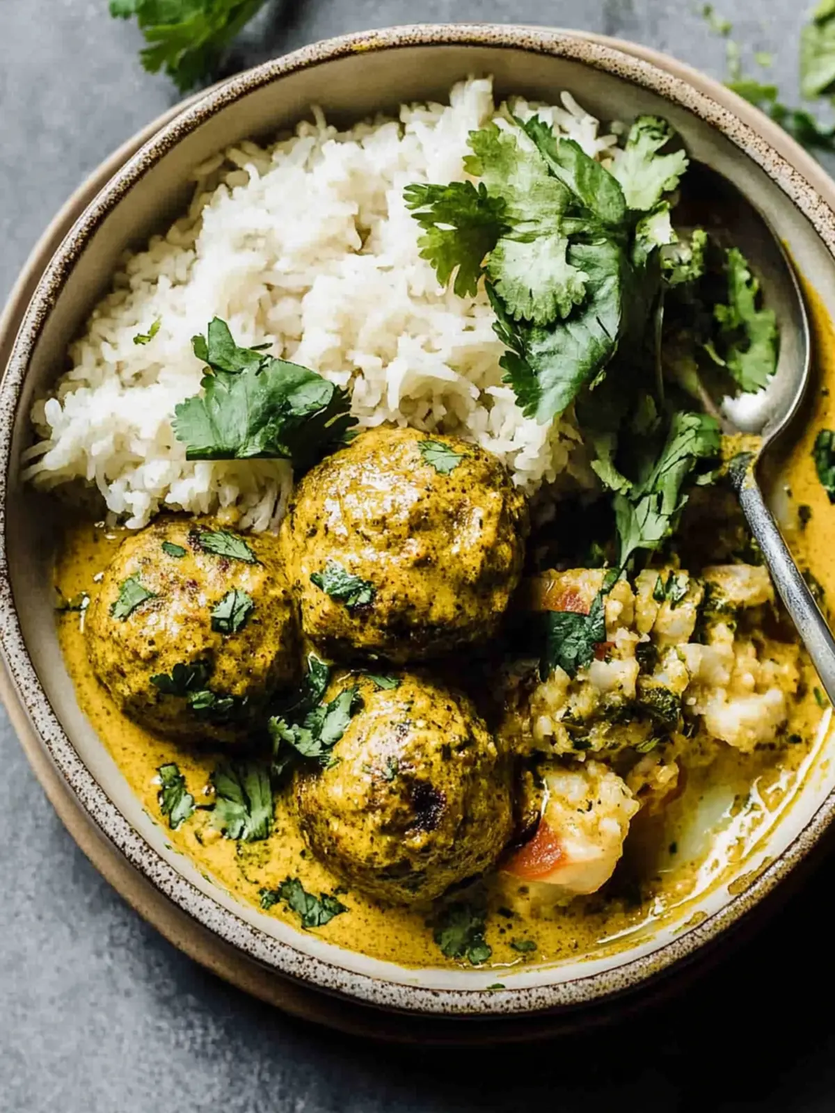 Savory Curry Meatballs That Brighten Up Dinner Time 4 Curry Meatballs