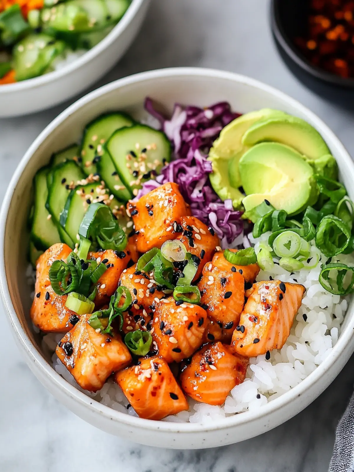 Irresistible Bang Bang Salmon Rice Bowls You ll Crave Daily 3 Bang Bang Salmon Rice Bowls