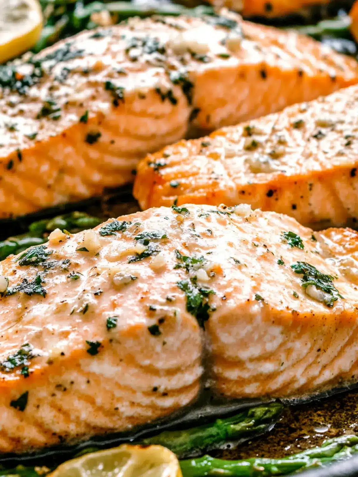 Garlic Butter Baked Salmon Recipe with Fresh Veggies Bliss 2 Garlic Butter Baked Salmon Recipe