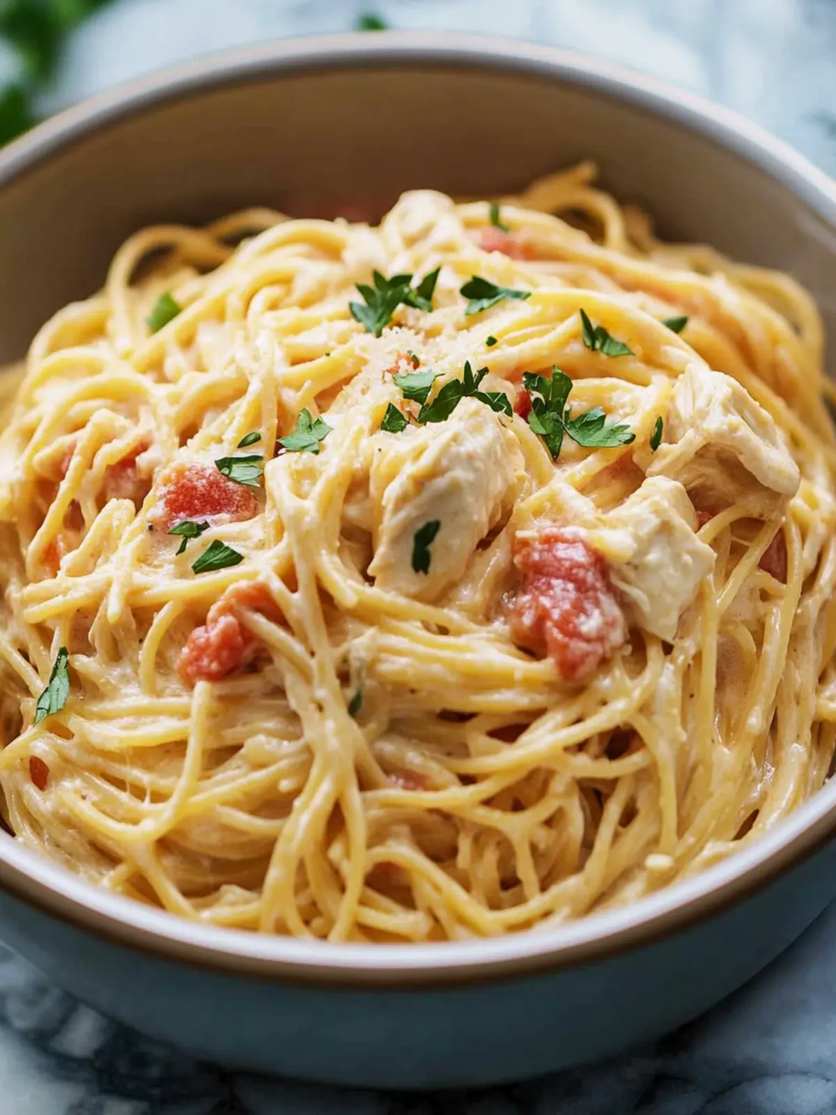 CrockPot Chicken Spaghetti: Comfort Food Done Right 2 CrockPot Chicken Spaghetti