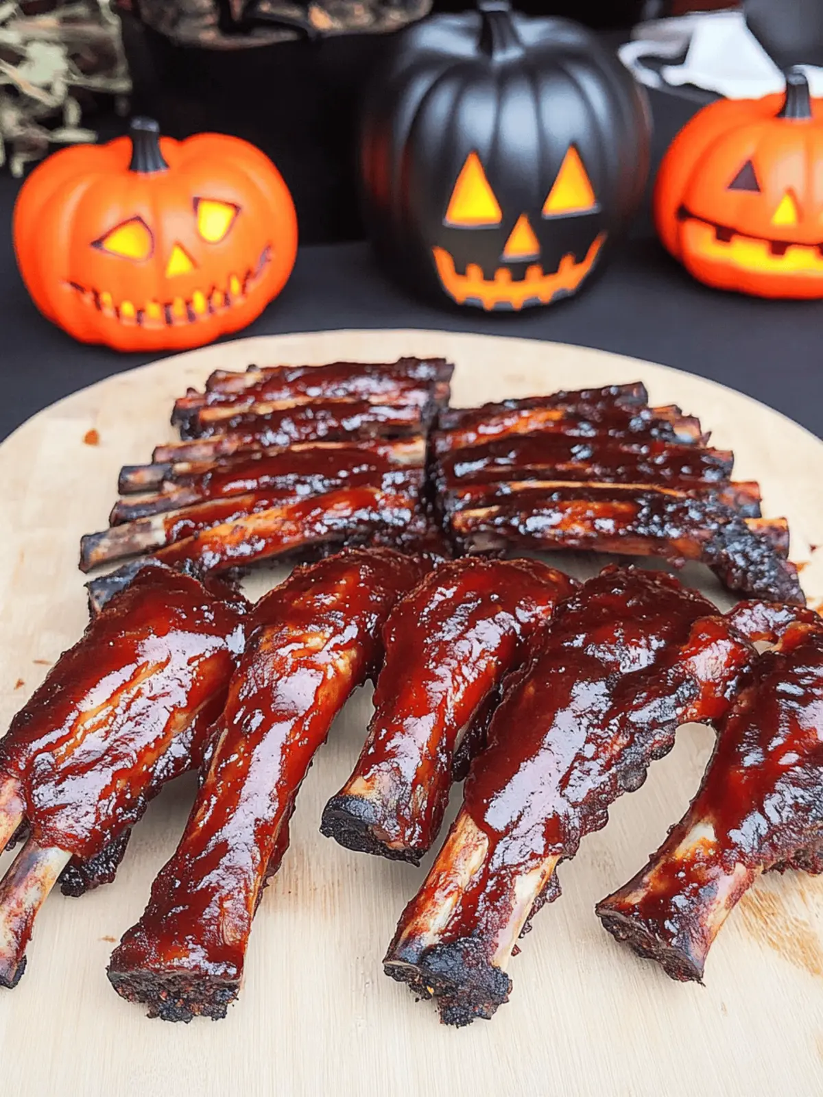 Spooky Party Ribs: Gruesome Goodness for Halloween Fun 4 Spooky Party Ribs