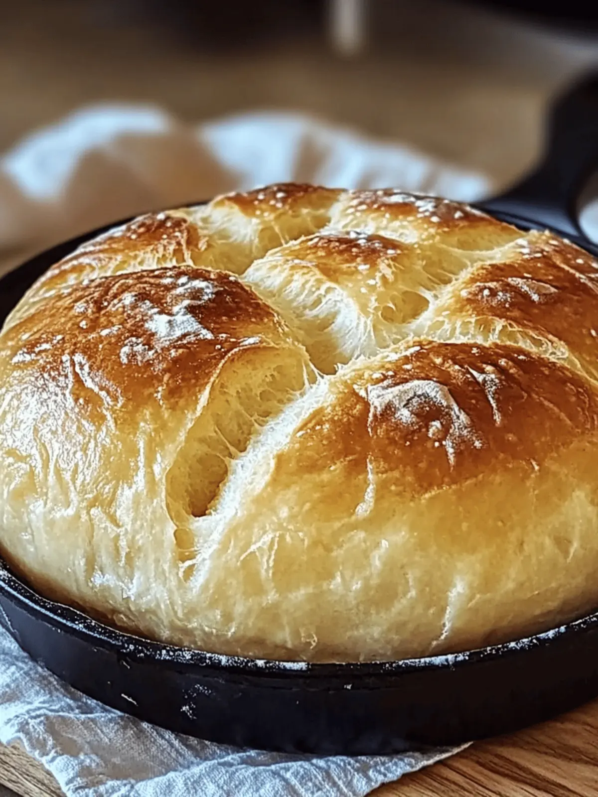 No-Oven Stovetop Bread: Quick, Fluffy, and Homemade Delight 4 No-Oven Stovetop Bread