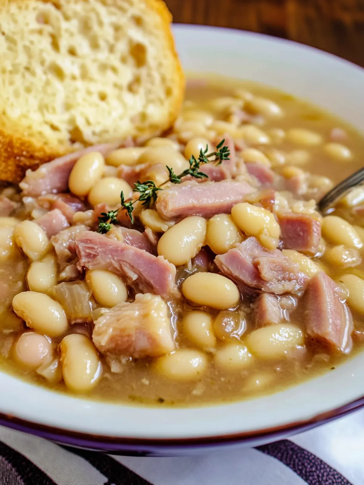 Slow Cooker Ham & White Beans: Comfort Food Made Easy 3 Slow Cooker Ham & White Beans