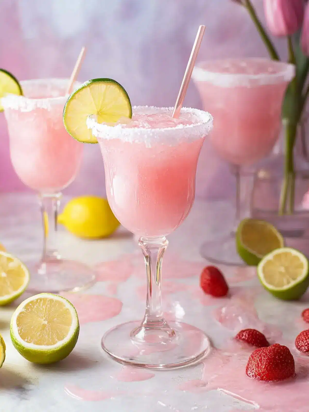 Sparkling Pink Champagne Margarita to Celebrate Life's Moments 4 Pink Champagne Margarita