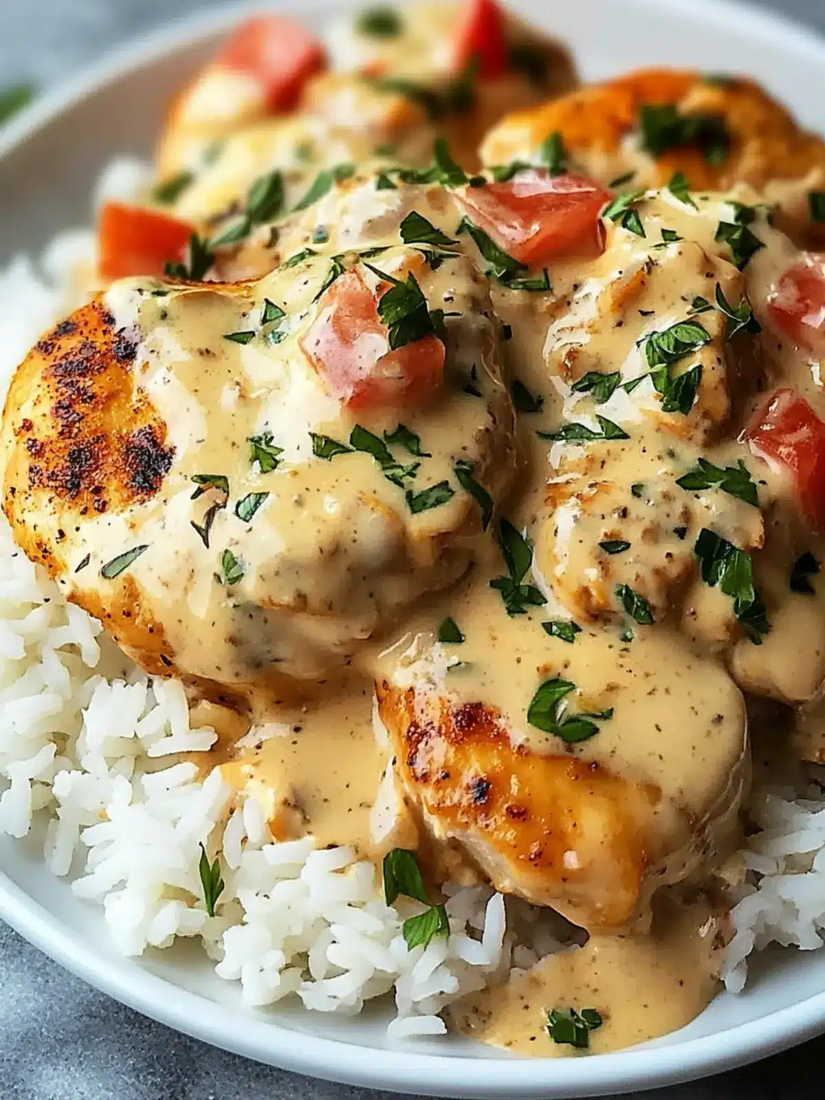 Creamy Smothered Chicken and Rice Your New Comfort Food Favorite 3 Creamy Smothered Chicken and Rice