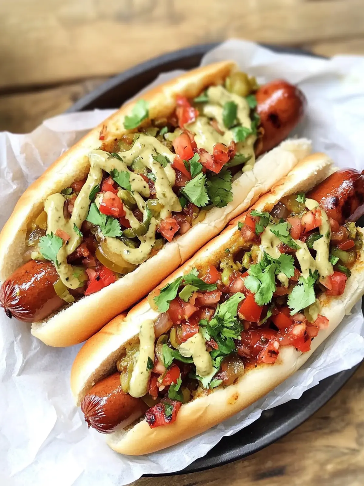 Savory Mexican Hot Dogs Wrapped in Crispy Bacon Delight 3 Mexican Hot Dogs