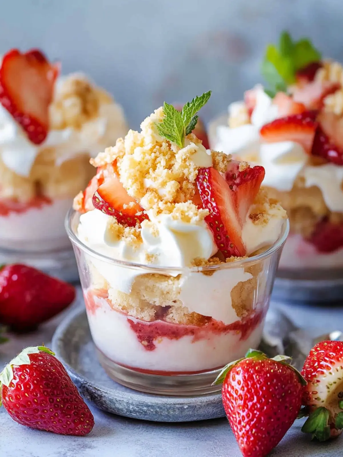 Indulge in Strawberry Shortcake Pudding Cups You ll Love 4 Strawberry Shortcake Pudding Cups