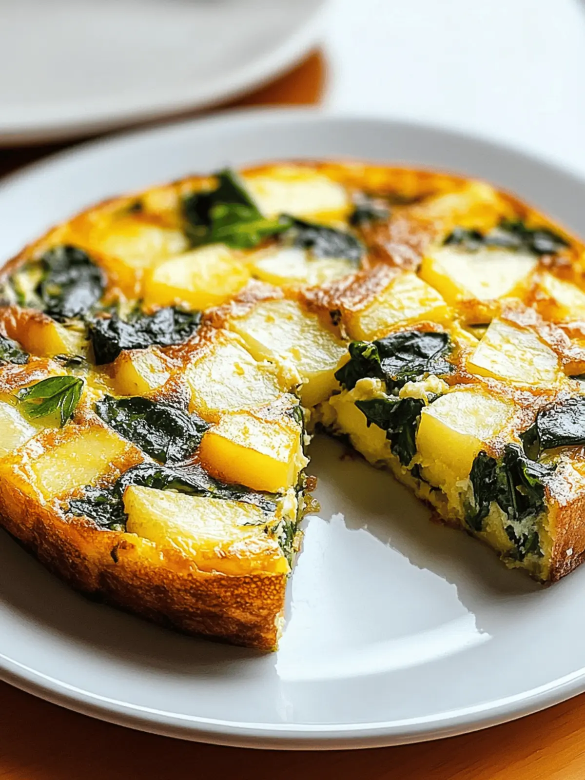 Irresistible Potato and Spinach Frittata for Every Meal! 4 Potato and Spinach Frittata