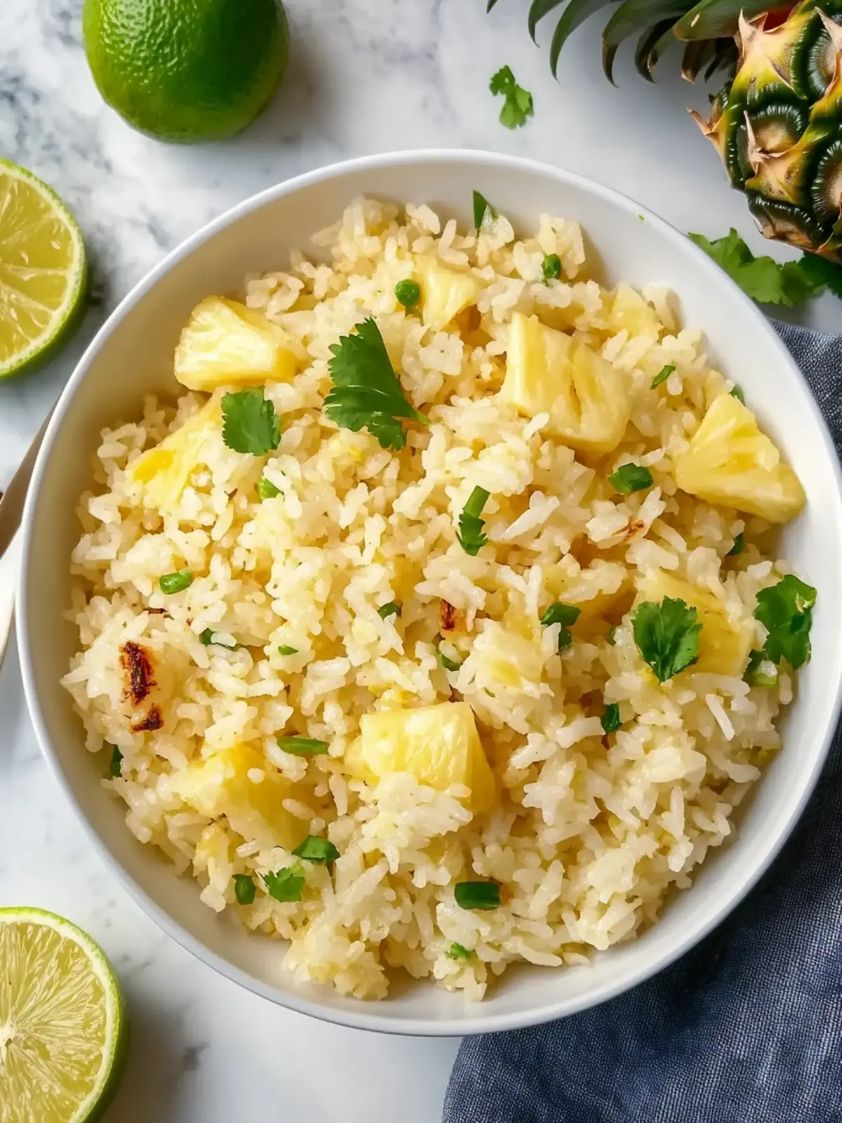 Delicious Pineapple Rice: A Tropical Twist on Comfort Food 3 Pineapple Rice
