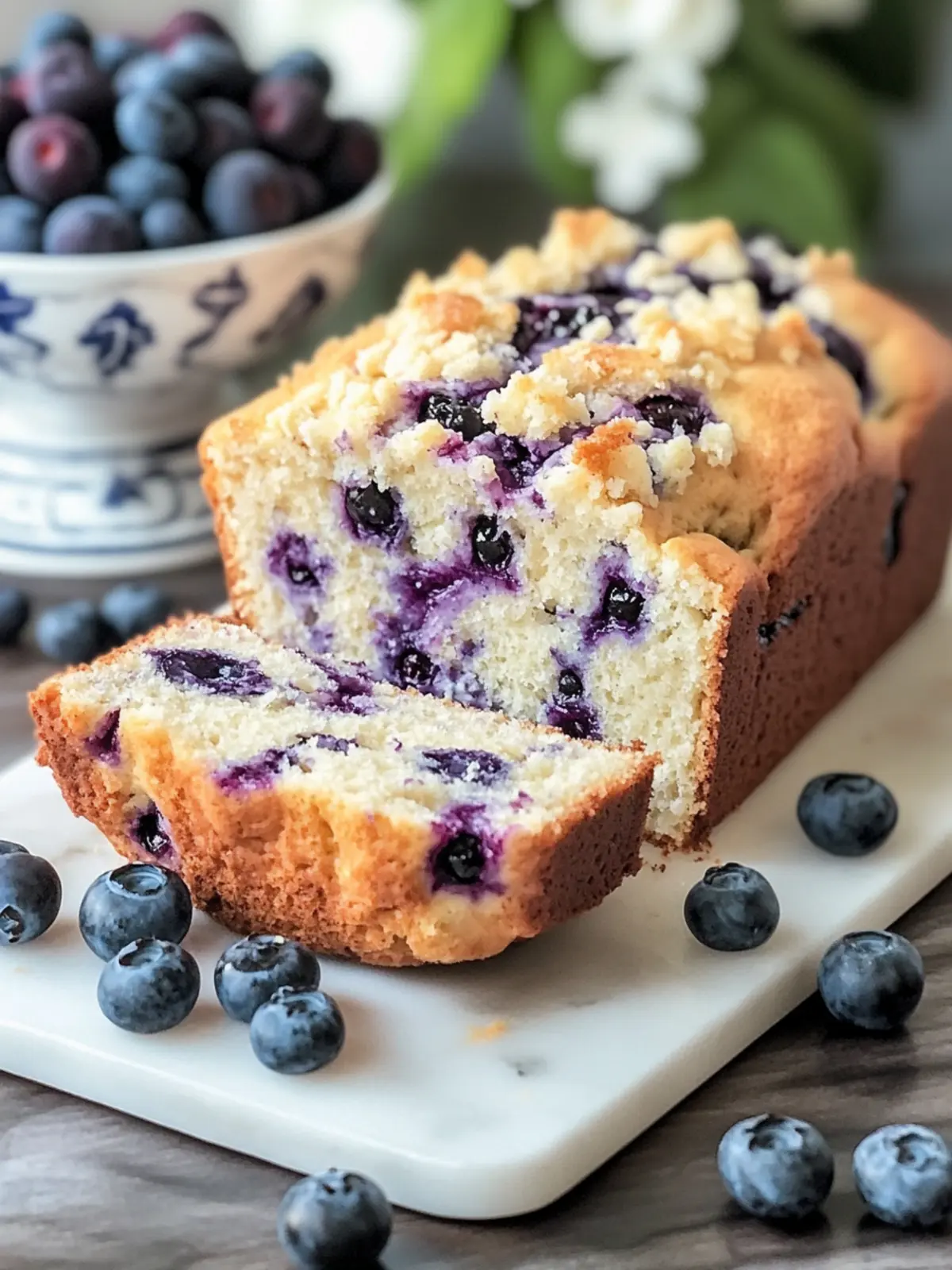 Delicious Blueberry Cream Cheese Bread for the Perfect Snack 4 Blueberry Cream Cheese Bread