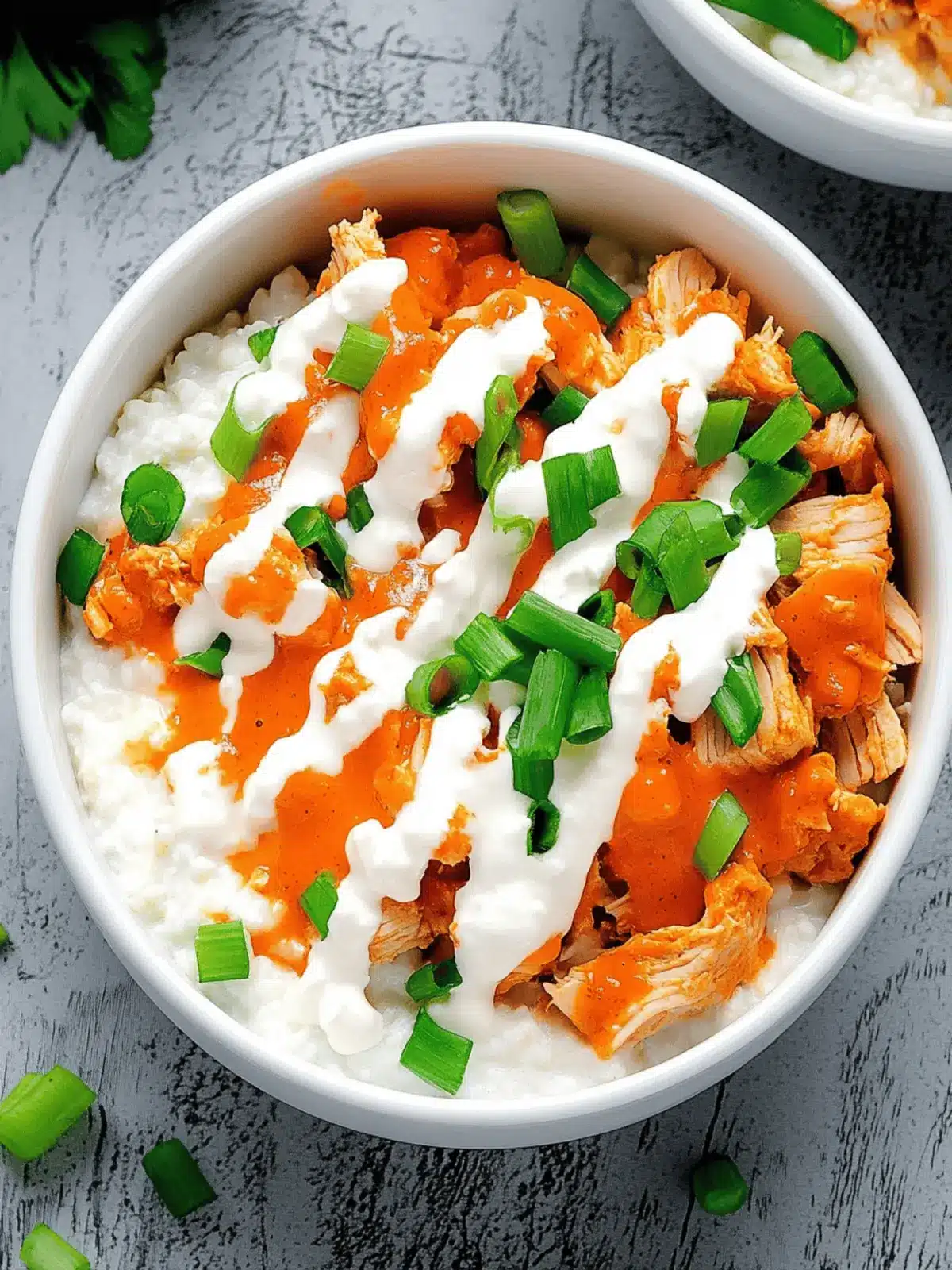 Buffalo Chicken Cottage Cheese Bowl for a Flavorful Feast 3 Buffalo Chicken Cottage Cheese Bowl