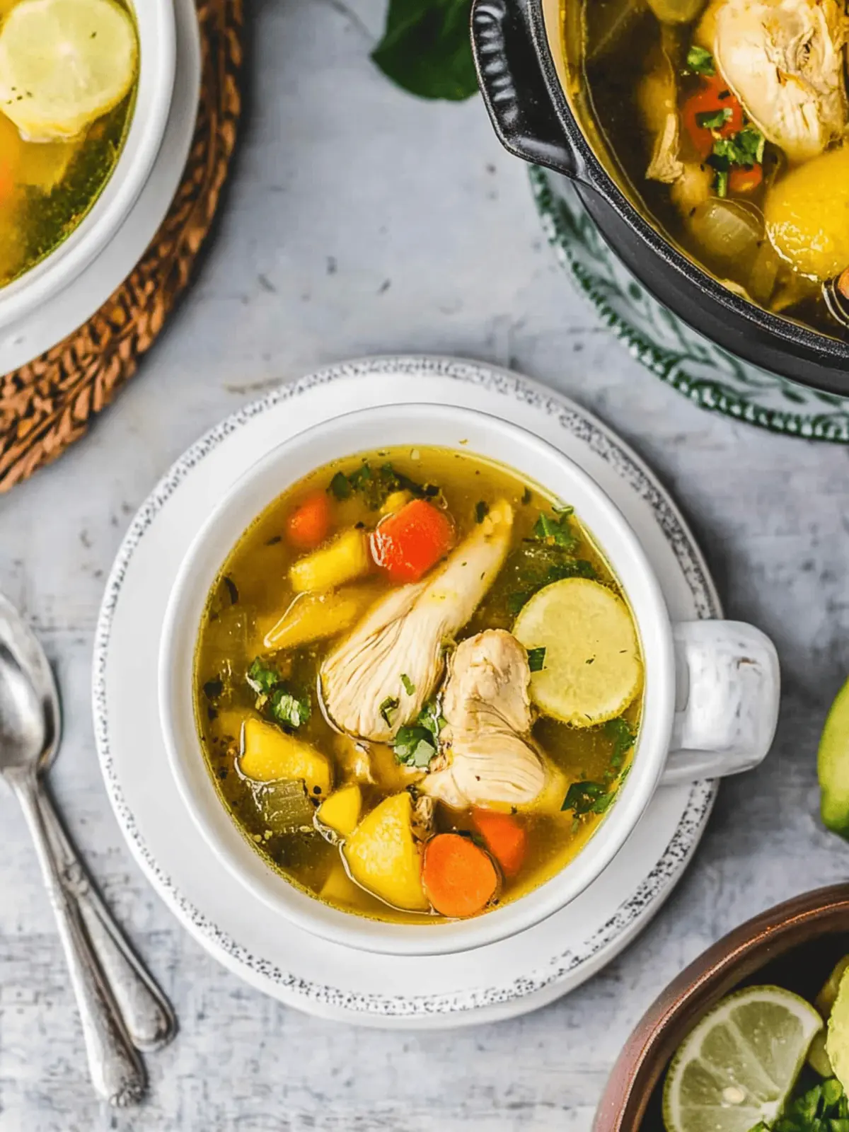 Cozy Caldo de Pollo: A Heartwarming Chicken Soup Recipe 4 Caldo de Pollo