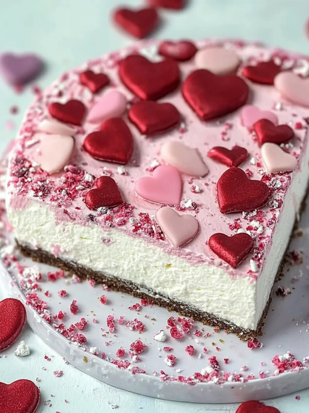 Decadent Valentine's Day Cheesecake for Sweethearts 4 Valentine s Day Cheesecake