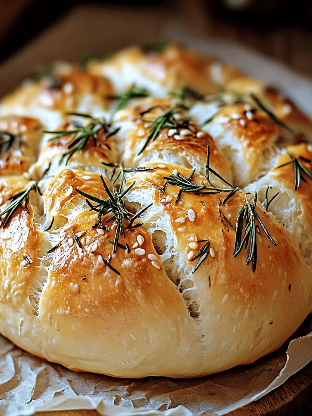 Easy Roasted Garlic Rosemary Artisan Bread for Cozy Nights 2 Easy Roasted Garlic Rosemary Artisan Bread