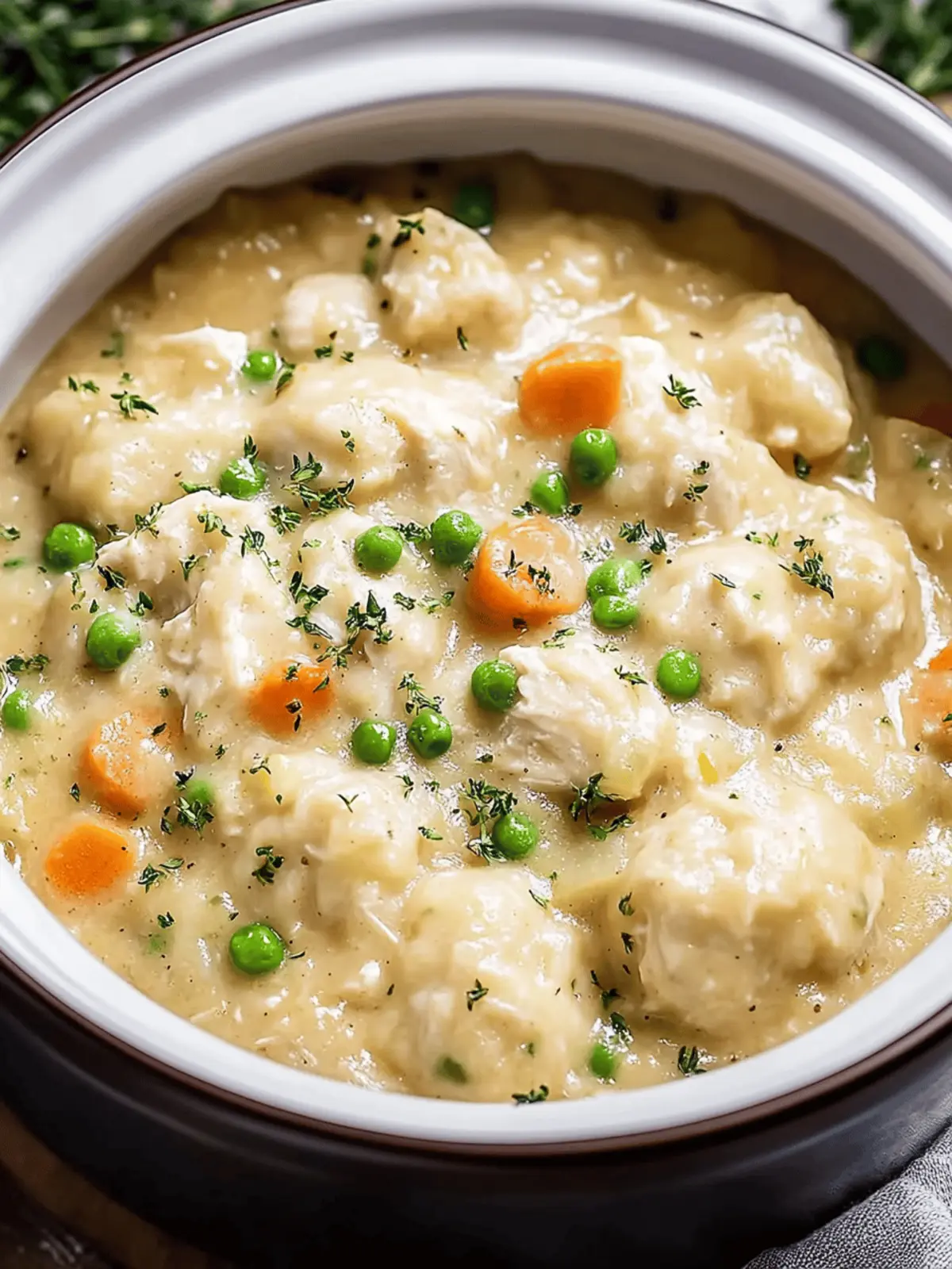 Cozy Up with Easy Slow Cooker Chicken and Dumplings Recipe 2 Easy Slow Cooker Chicken and Dumplings Recipe