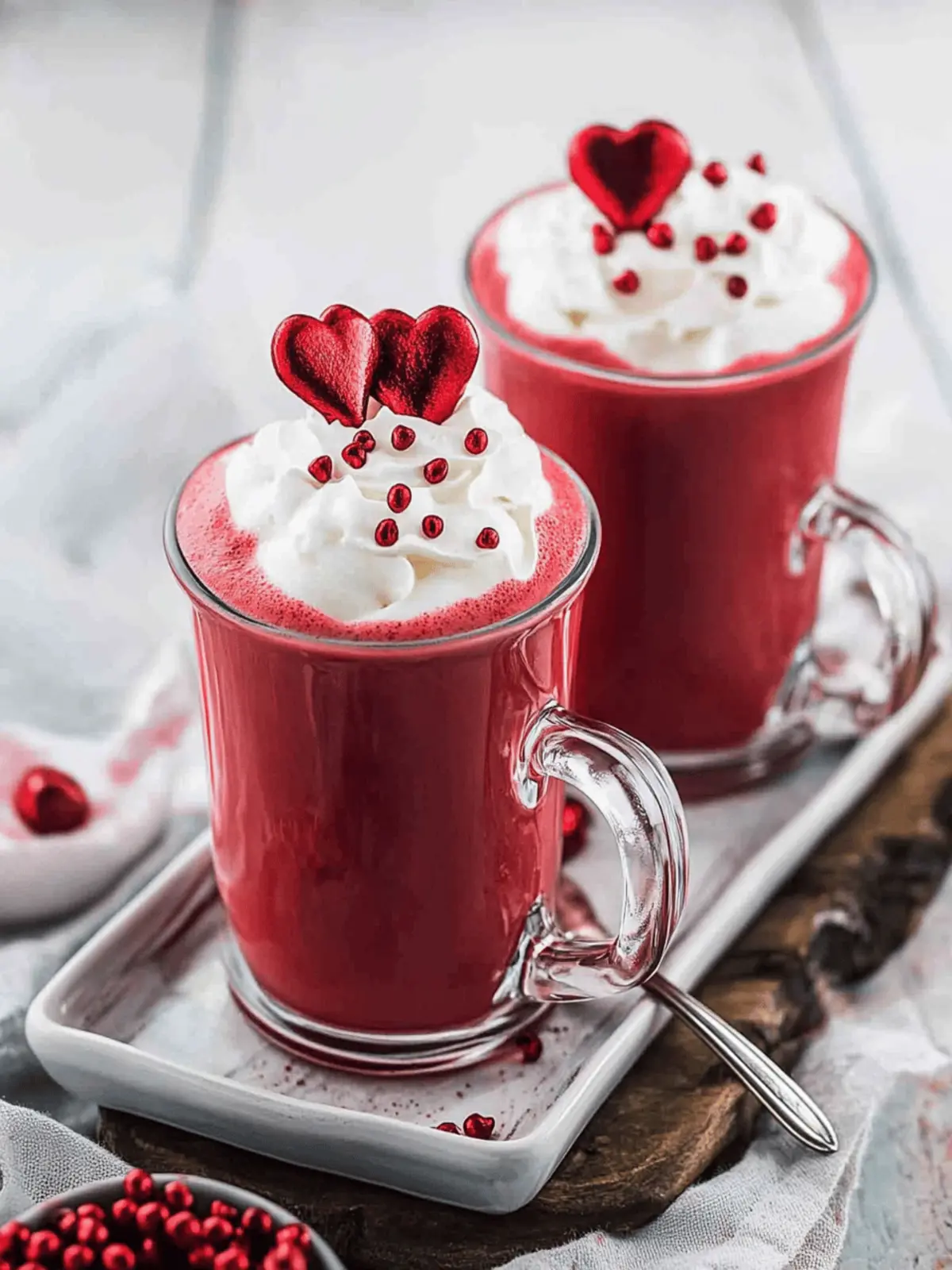 Irresistible Red Velvet Hot Chocolate That's Perfect for Sharing 3 Red Velvet Hot Chocolate