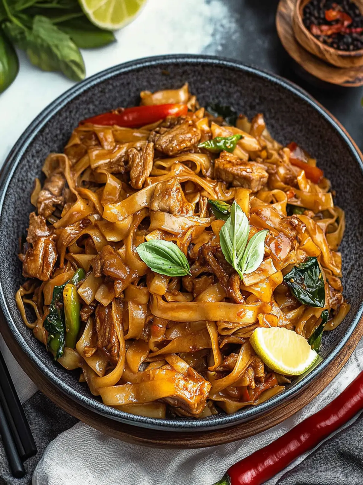 Savor Authentic Drunken Noodles for a Flavorful Escape 2 Drunken Noodles