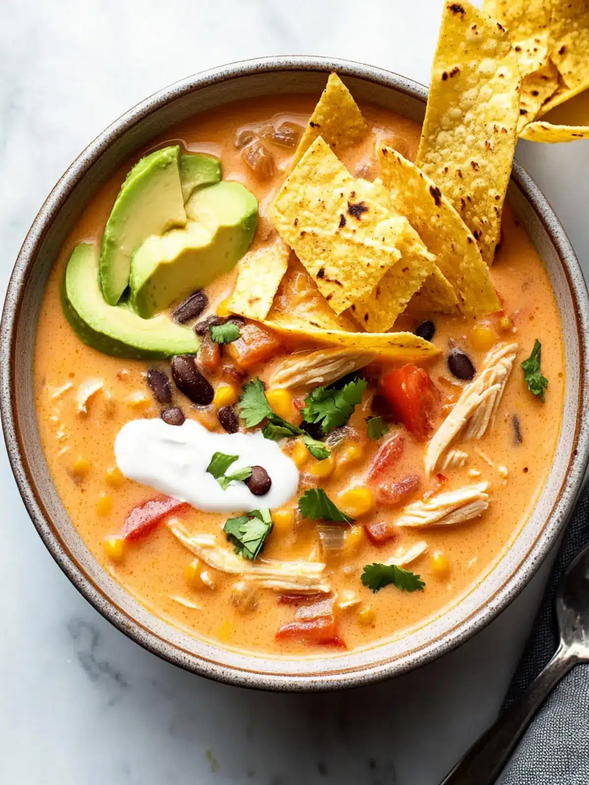 Creamy Chicken Tortilla Soup: The Cozy Comfort You Crave 3 Creamy Chicken Tortilla Soup