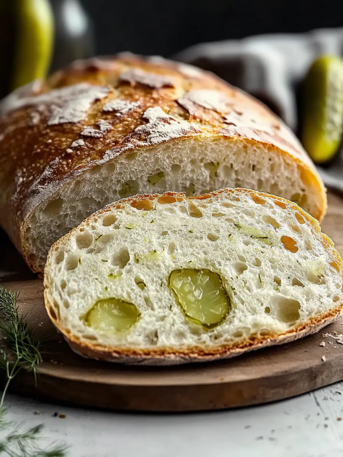Dill Pickle Sourdough Bread: A Tangy Twist for Bread Lovers 4 Dill Pickle Sourdough Bread